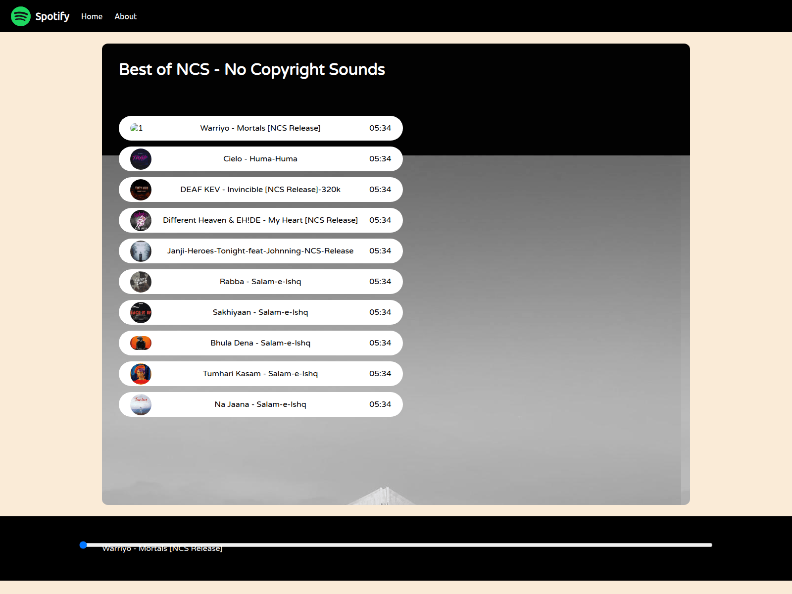 Screenshot of veduu27.github.io