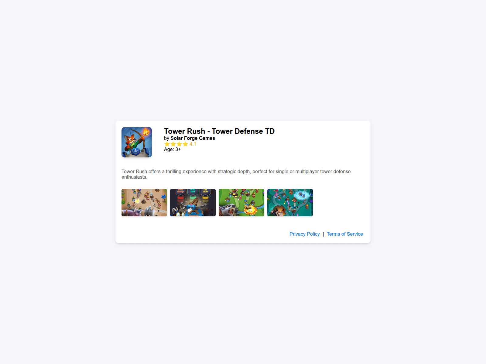 Screenshot of towergameplay.com