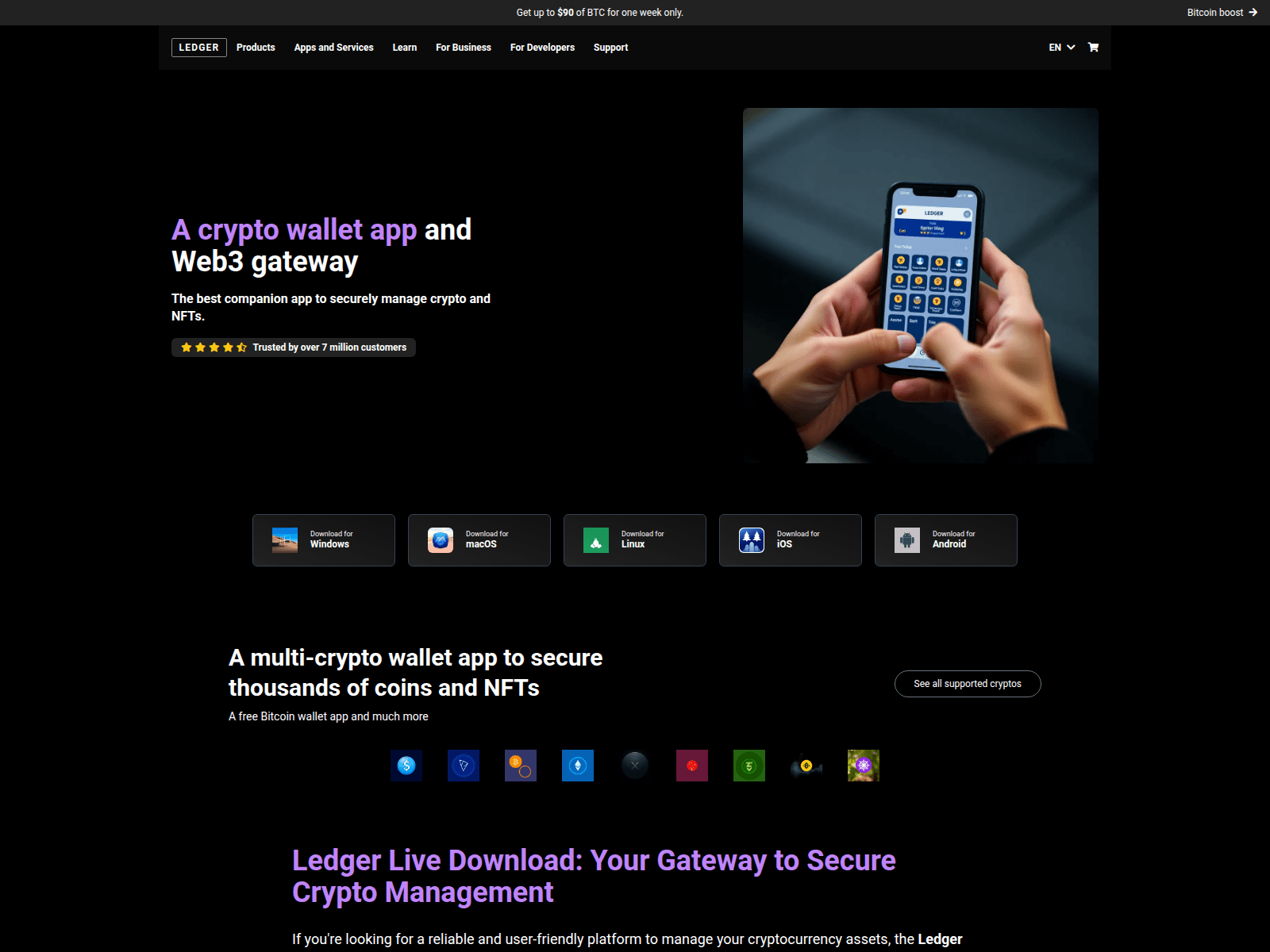Screenshot of app-ledger-download.pages.dev