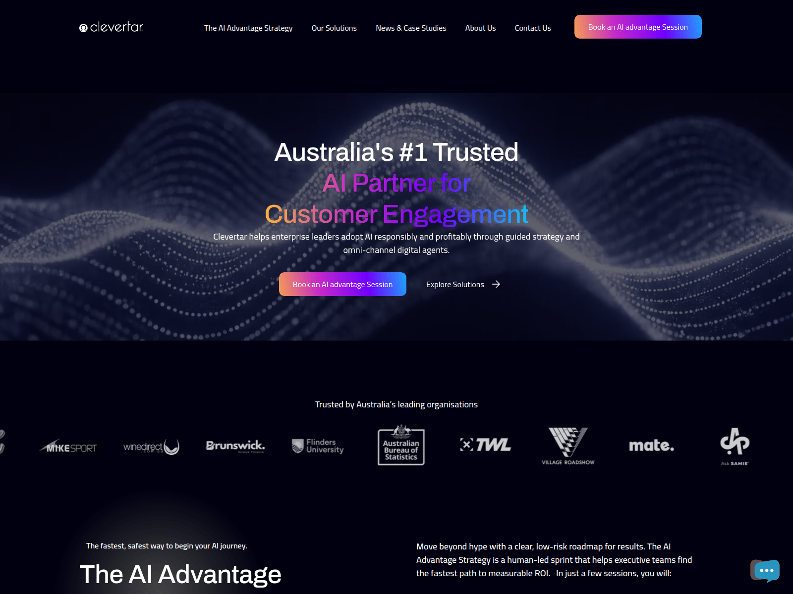 Screenshot of connectclevertar.com