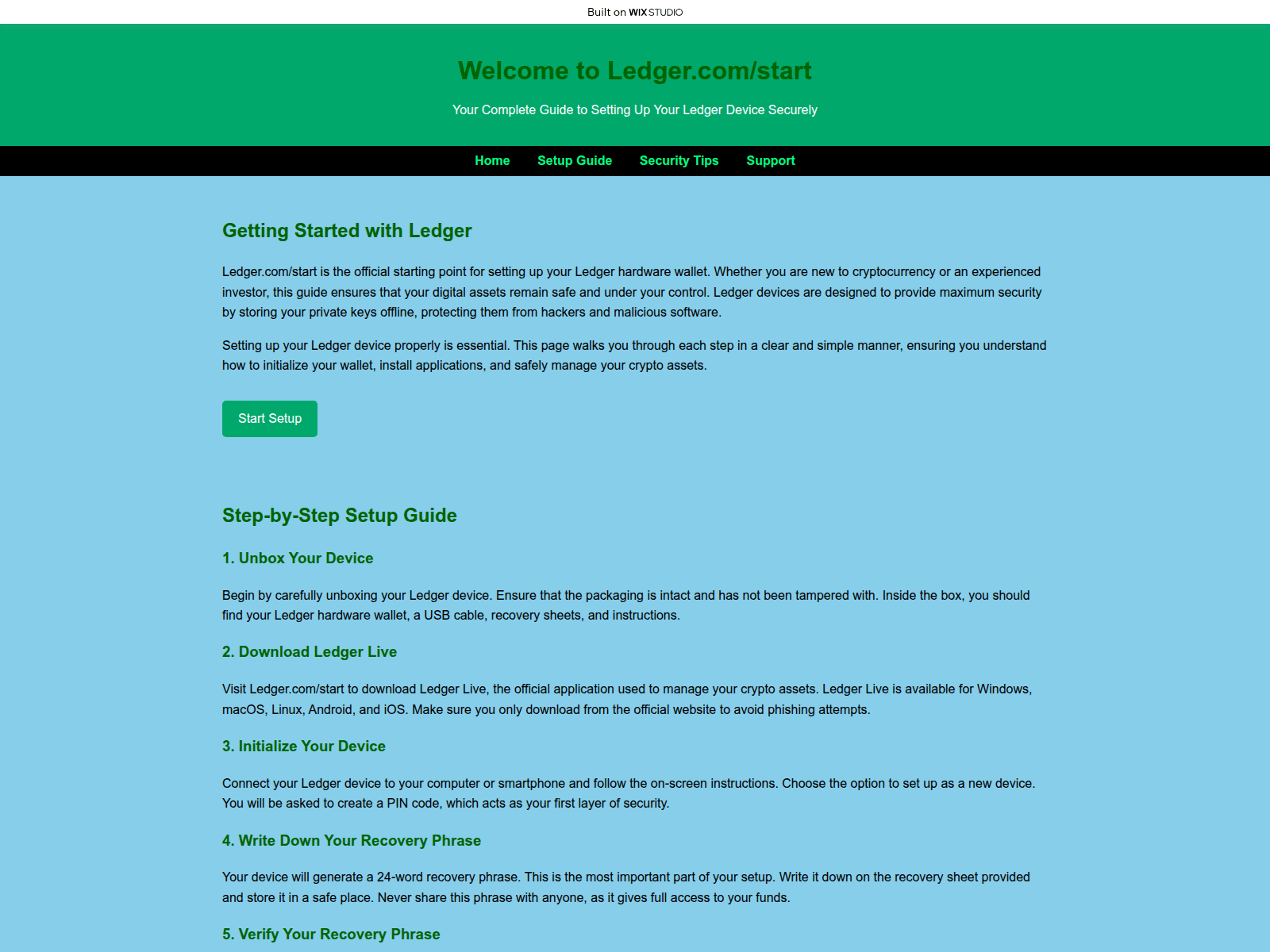 Screenshot of homepageapp.wixstudio.com
