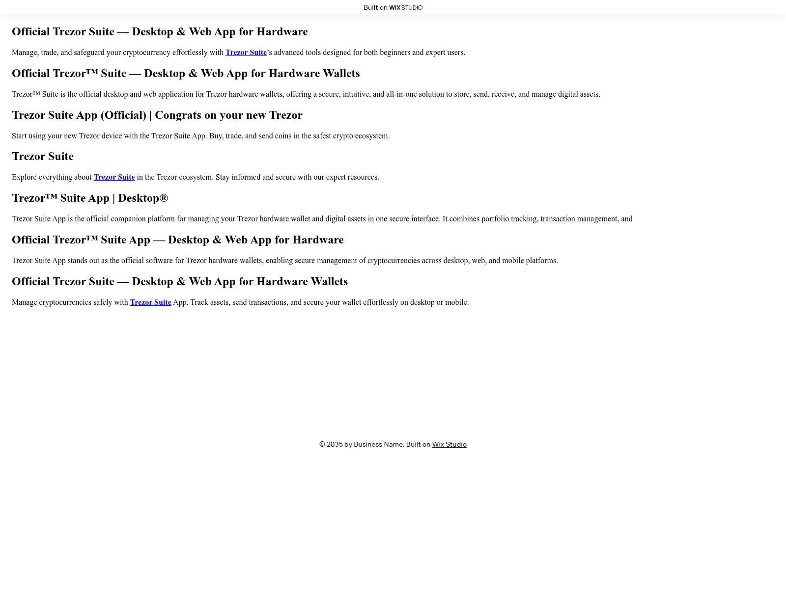 Screenshot of suitelearrn.wixstudio.com