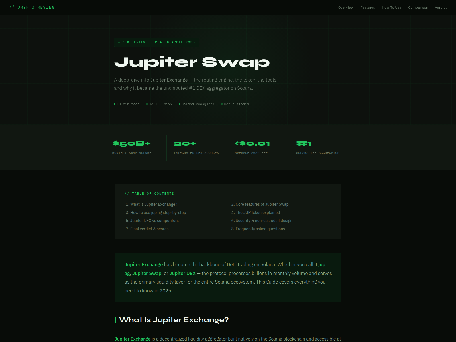Screenshot of jupiter-exchange-ag.com