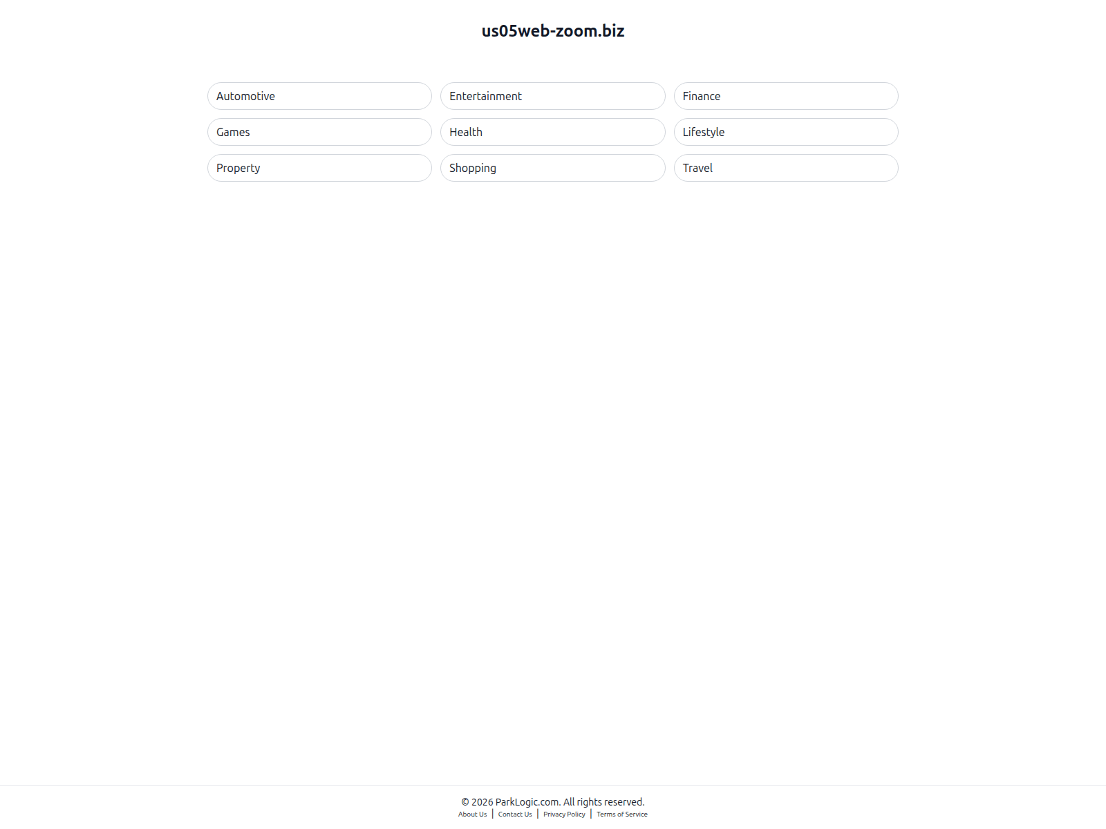 Screenshot of support.us05web-zoom.biz