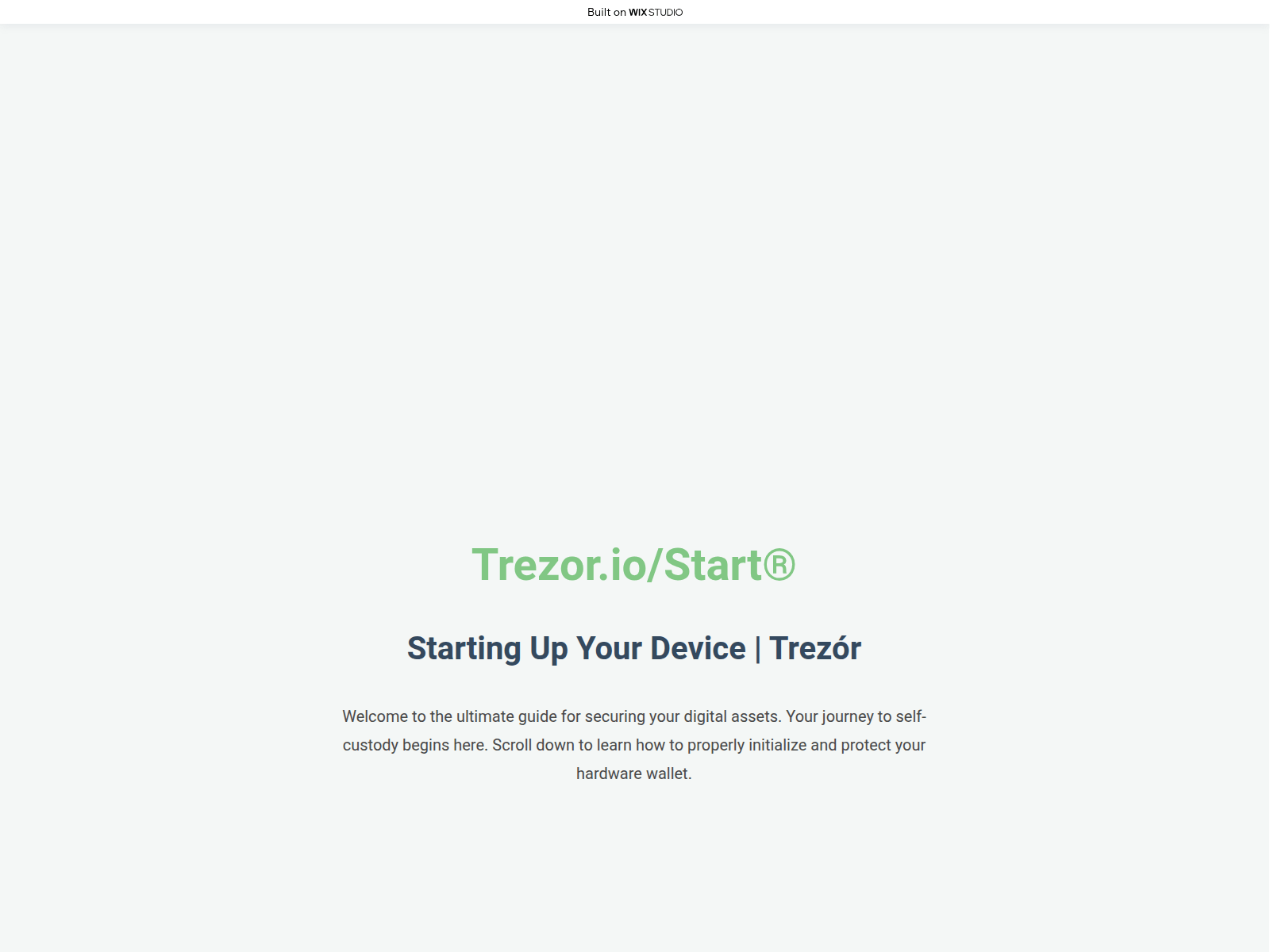 Screenshot of txoriostart.wixstudio.com