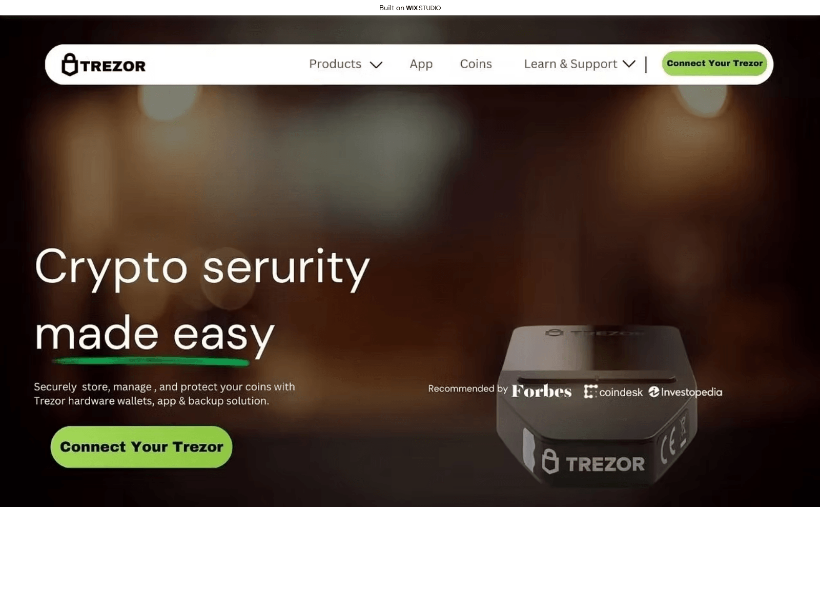 Screenshot of apps-trzori.wixstudio.com