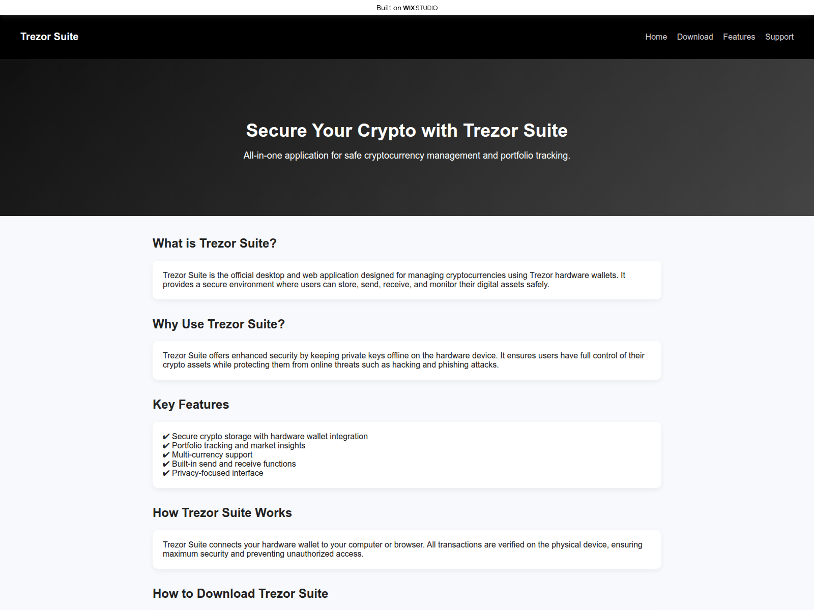 Screenshot of engsuite-apptrexo.wixstudio.com