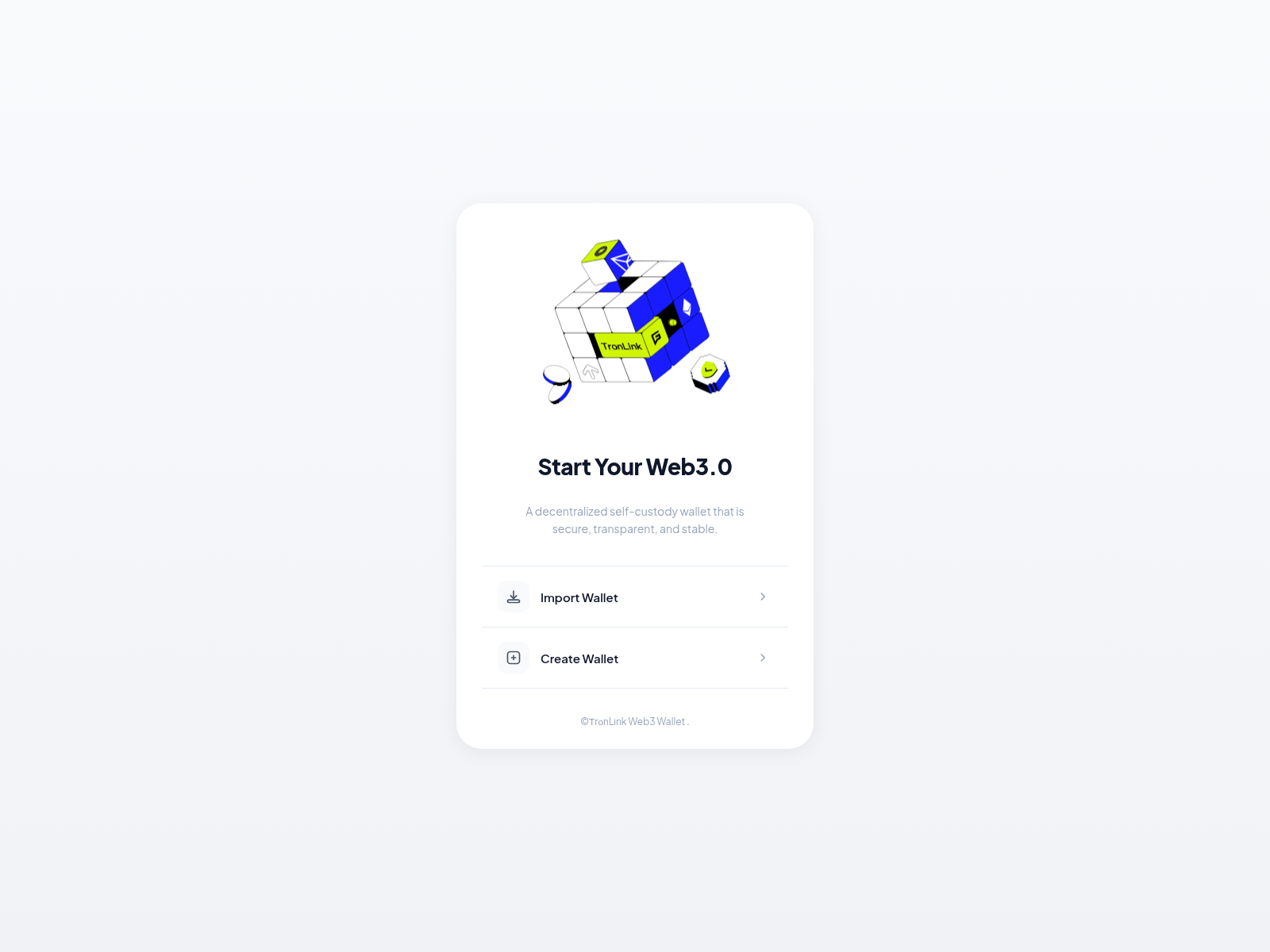 Screenshot of tronlink-web3.org