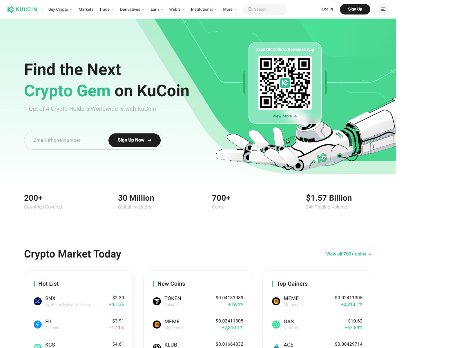 Screenshot of kucoinuylogin.webflow.io