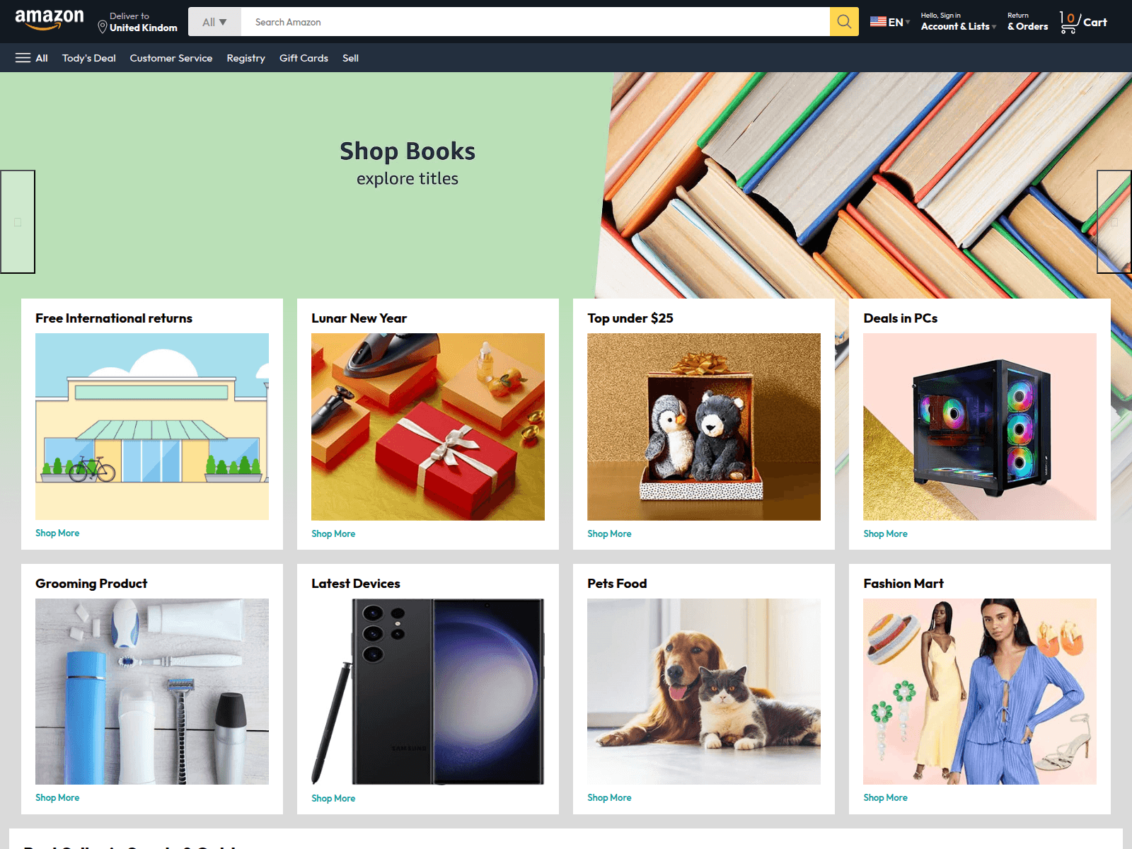 Screenshot of amazon-clone-lemon-eta.vercel.app