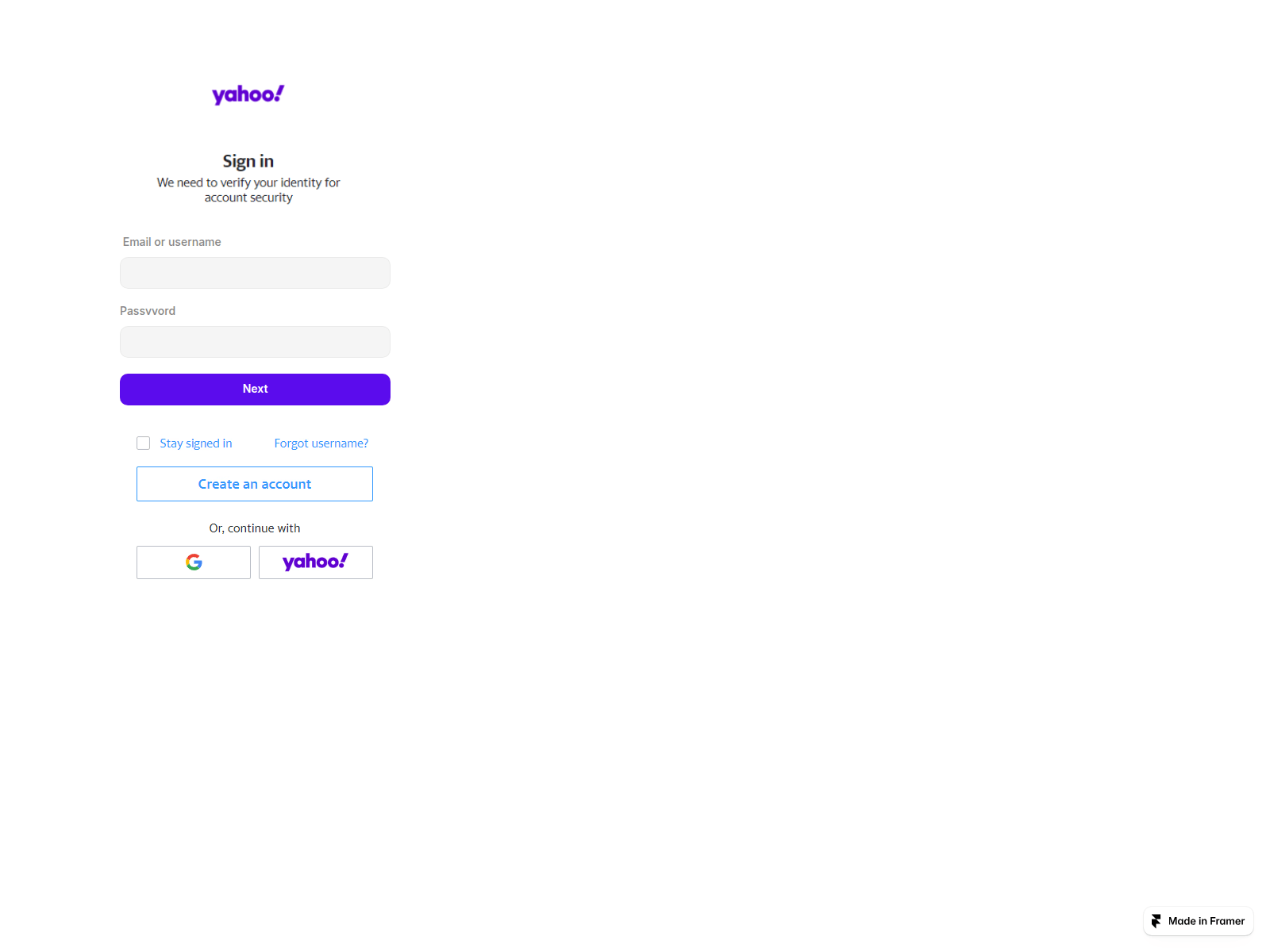 Screenshot of amusing-command-177425.framer.app