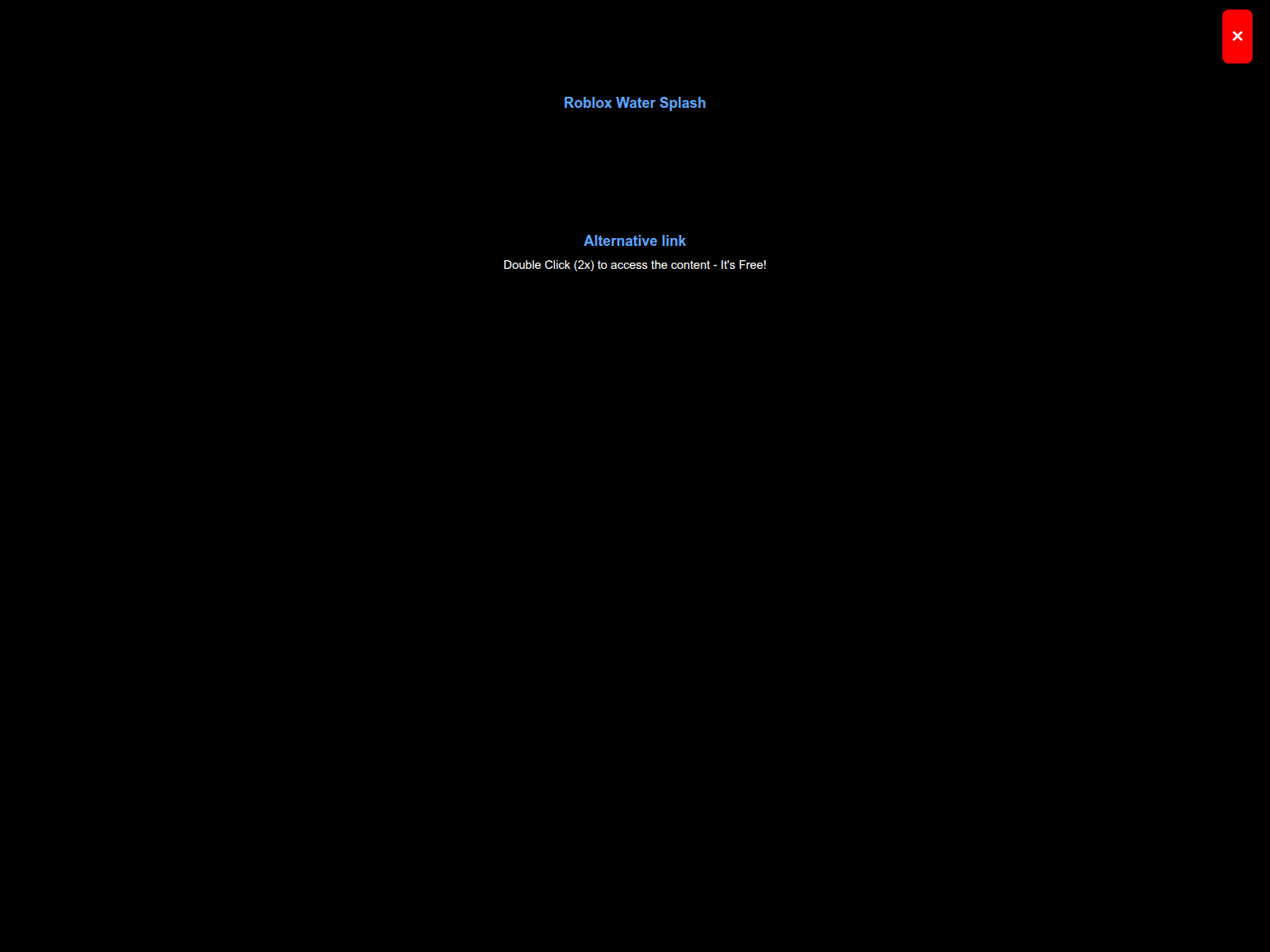 Screenshot of robloxwatersplash.pages.dev