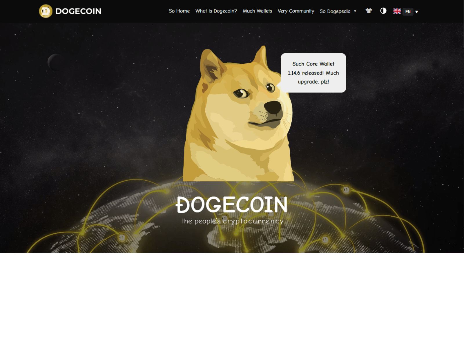 Screenshot of dogecoinwelletis.webflow.io