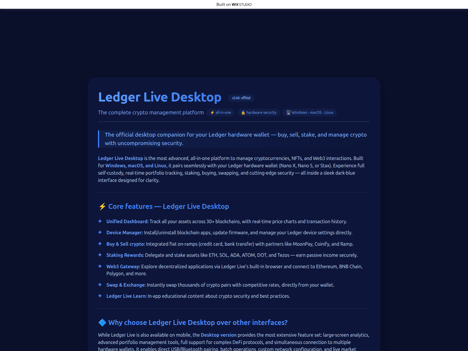 Screenshot of screen-desktop.wixstudio.com
