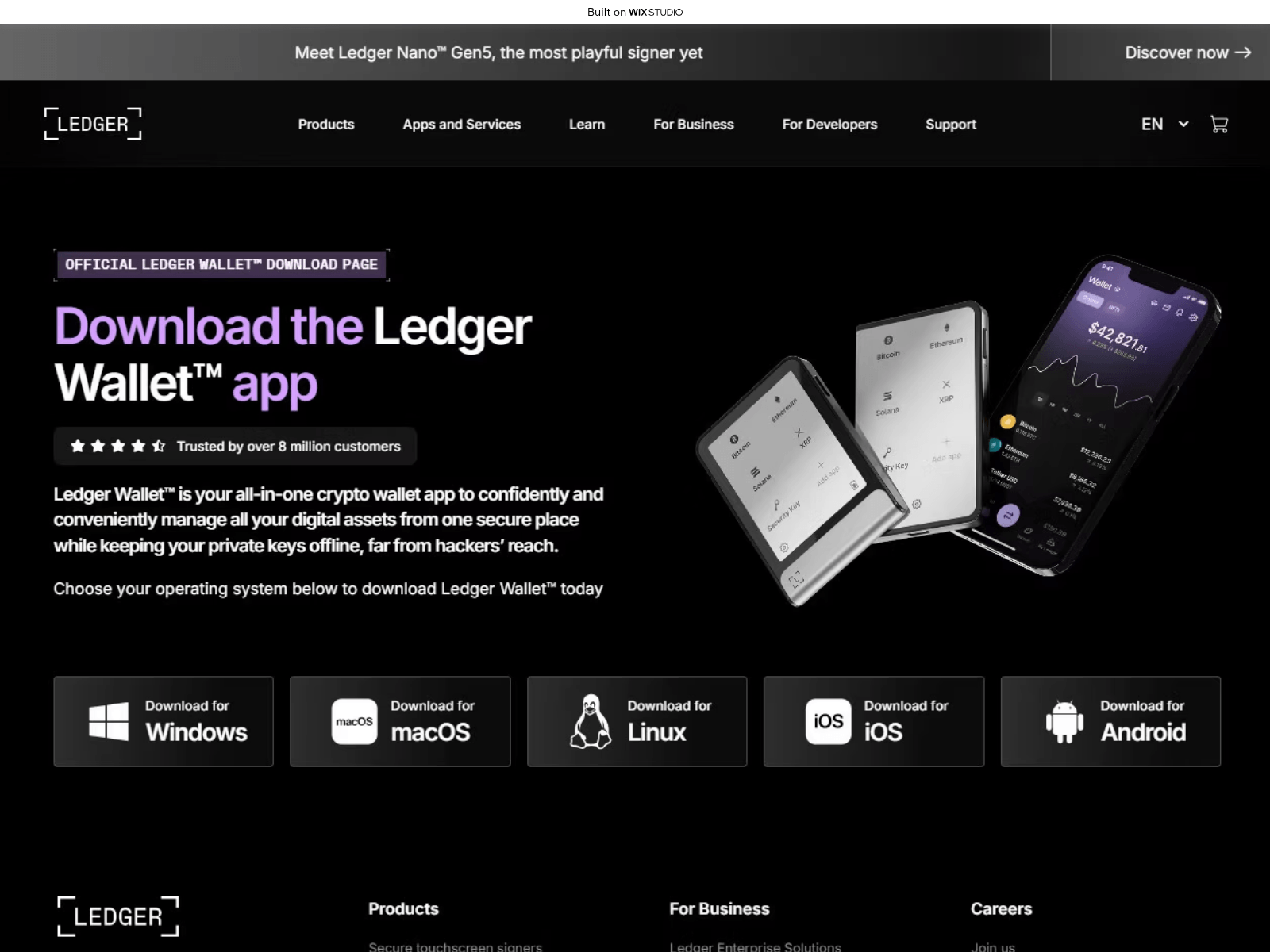 Screenshot of users-liveapp.wixstudio.com