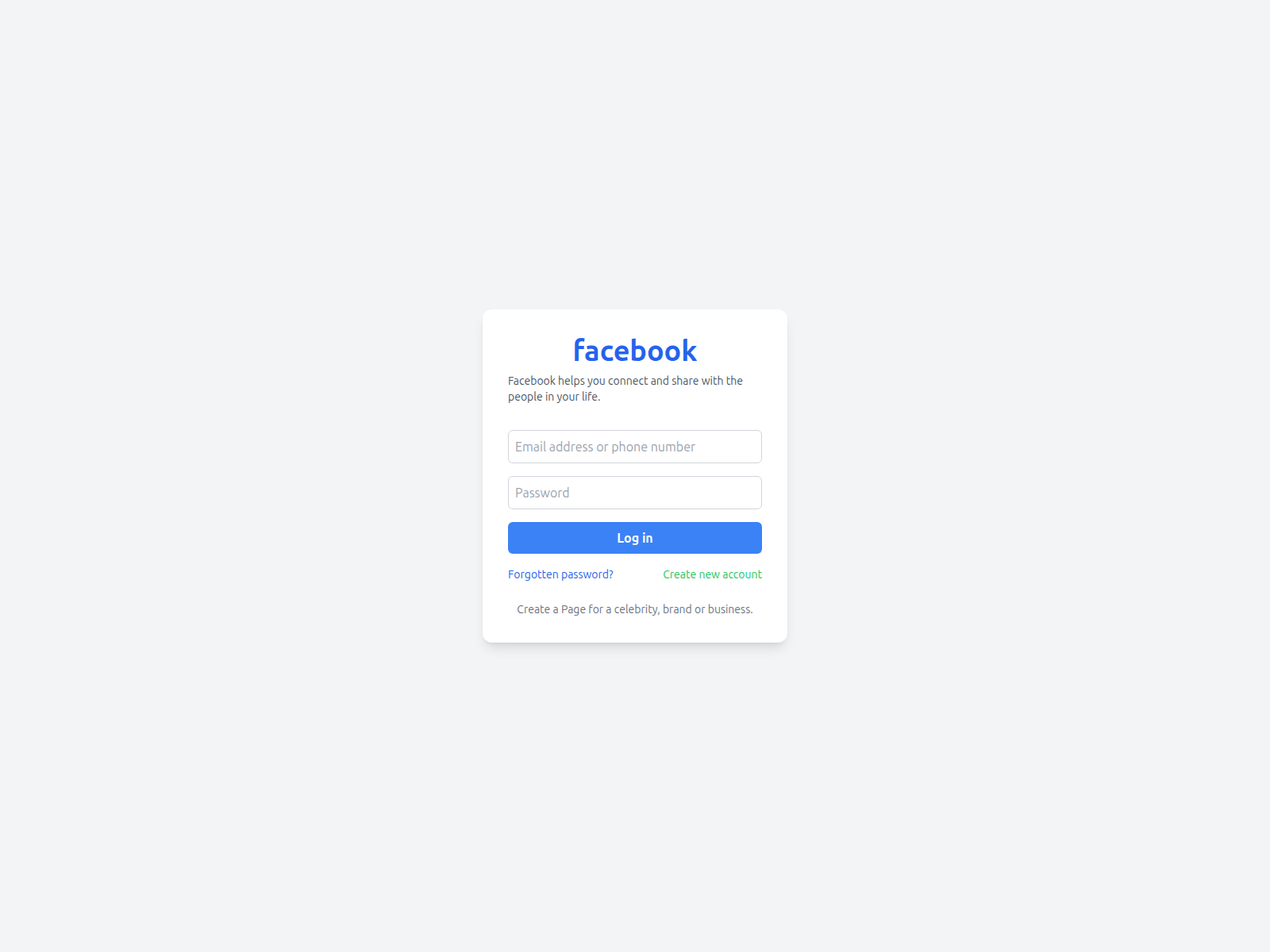 Screenshot of facebook-eta-six.vercel.app