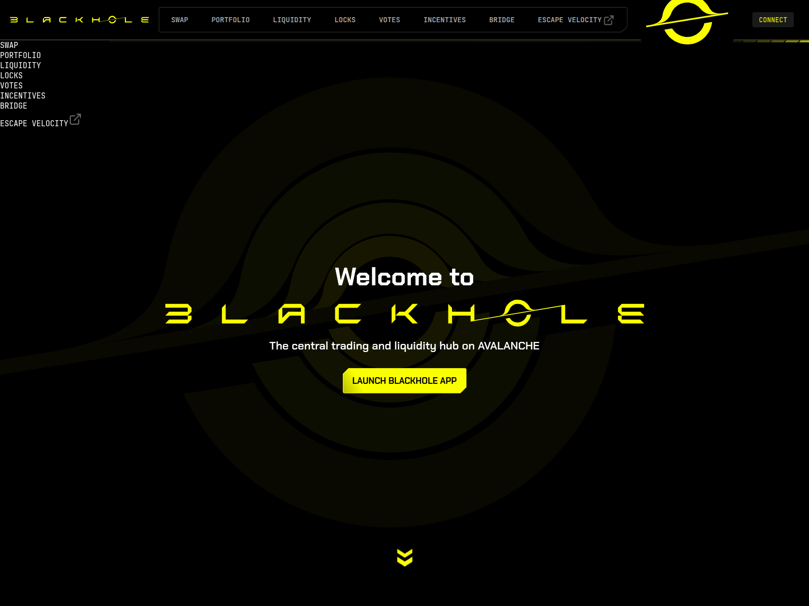 Screenshot of blackhole-prize.xyz