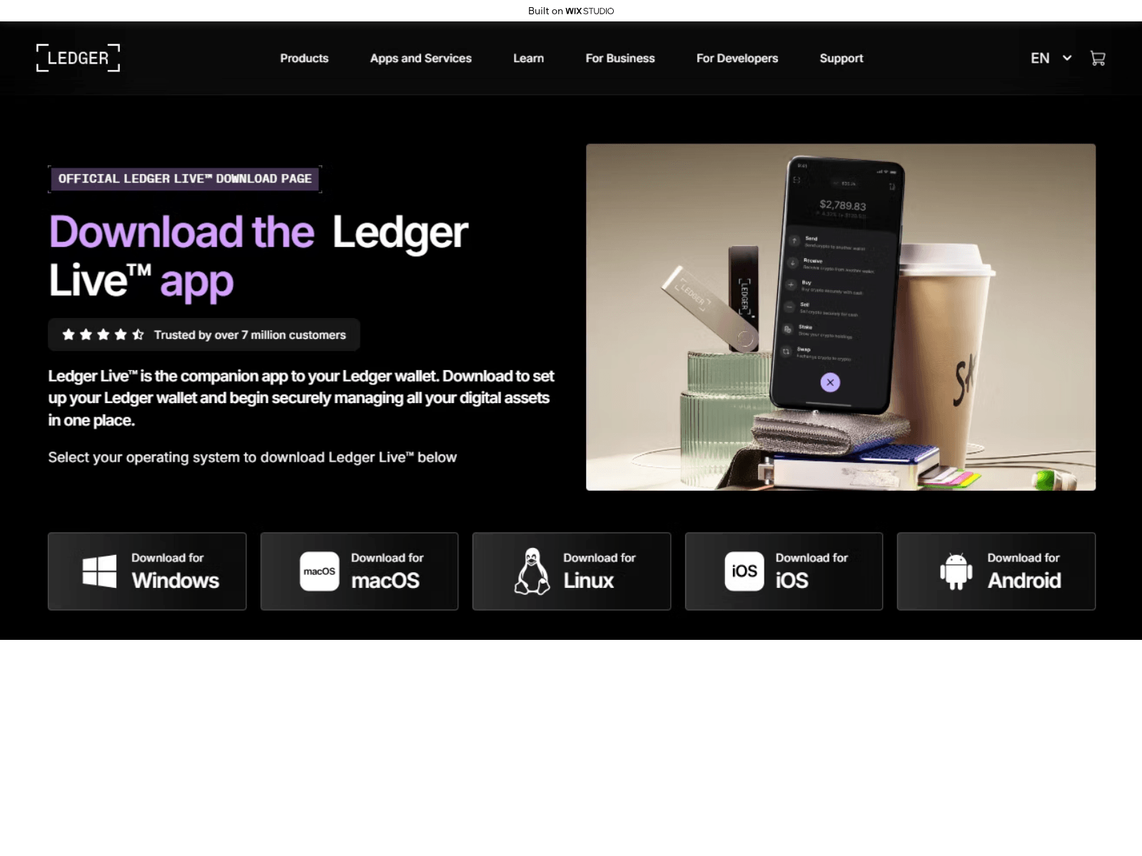 Screenshot of ledgrliiv-desktop.wixstudio.com