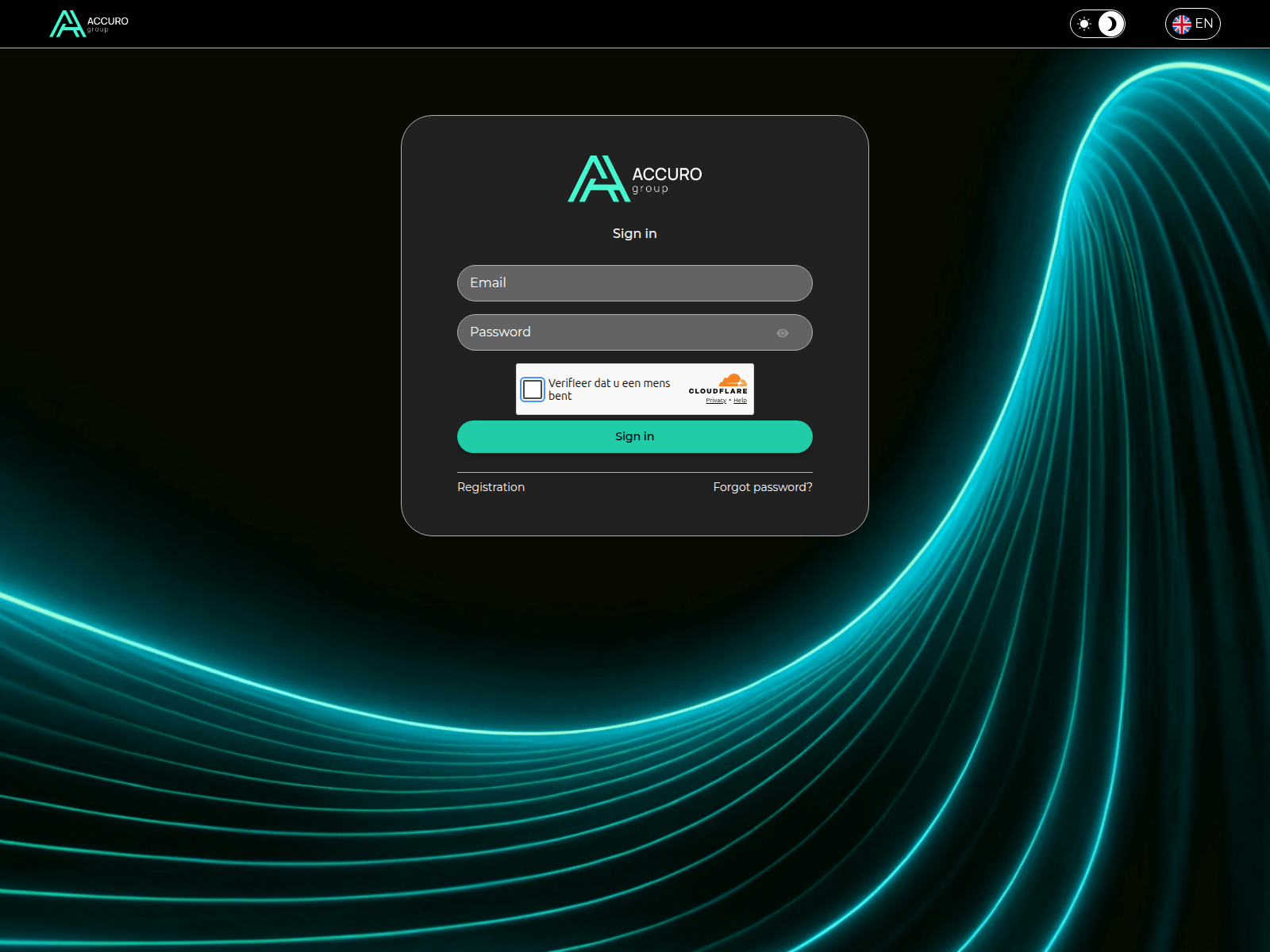Screenshot of user.accuro-group.digital