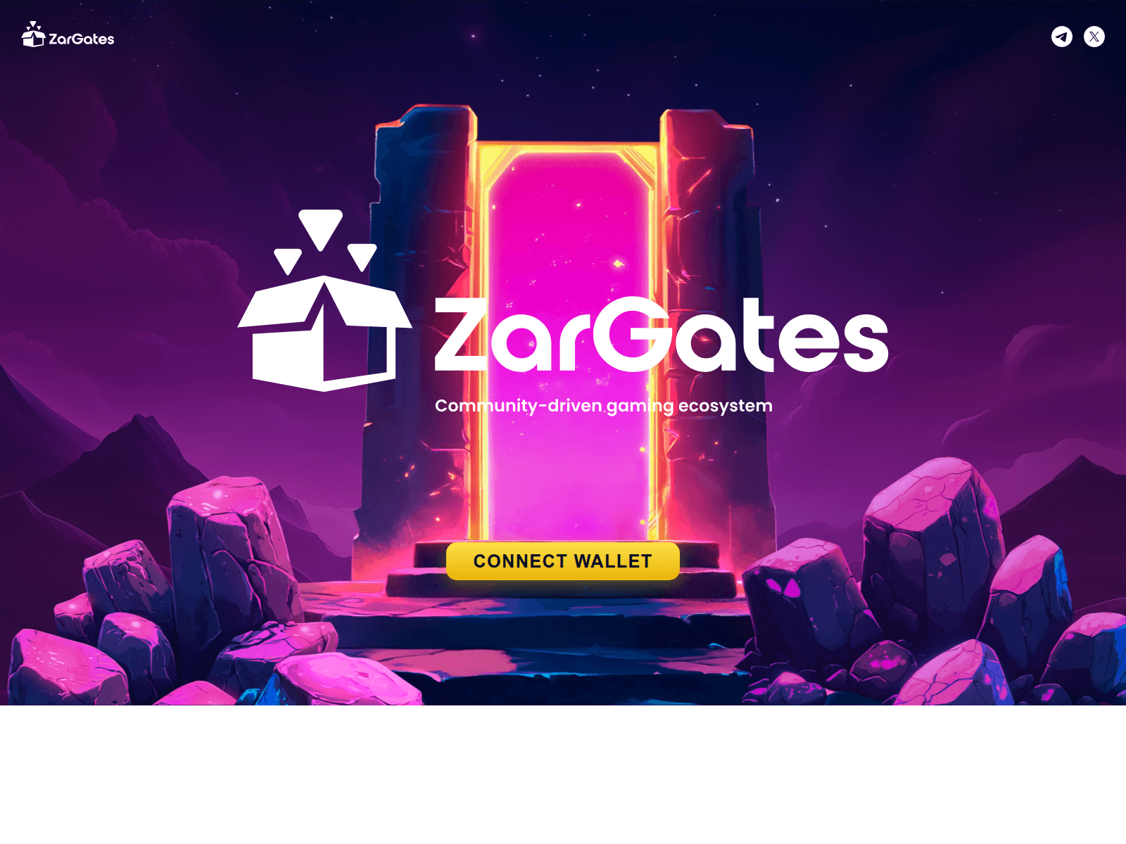 Screenshot of zargatesfi.com