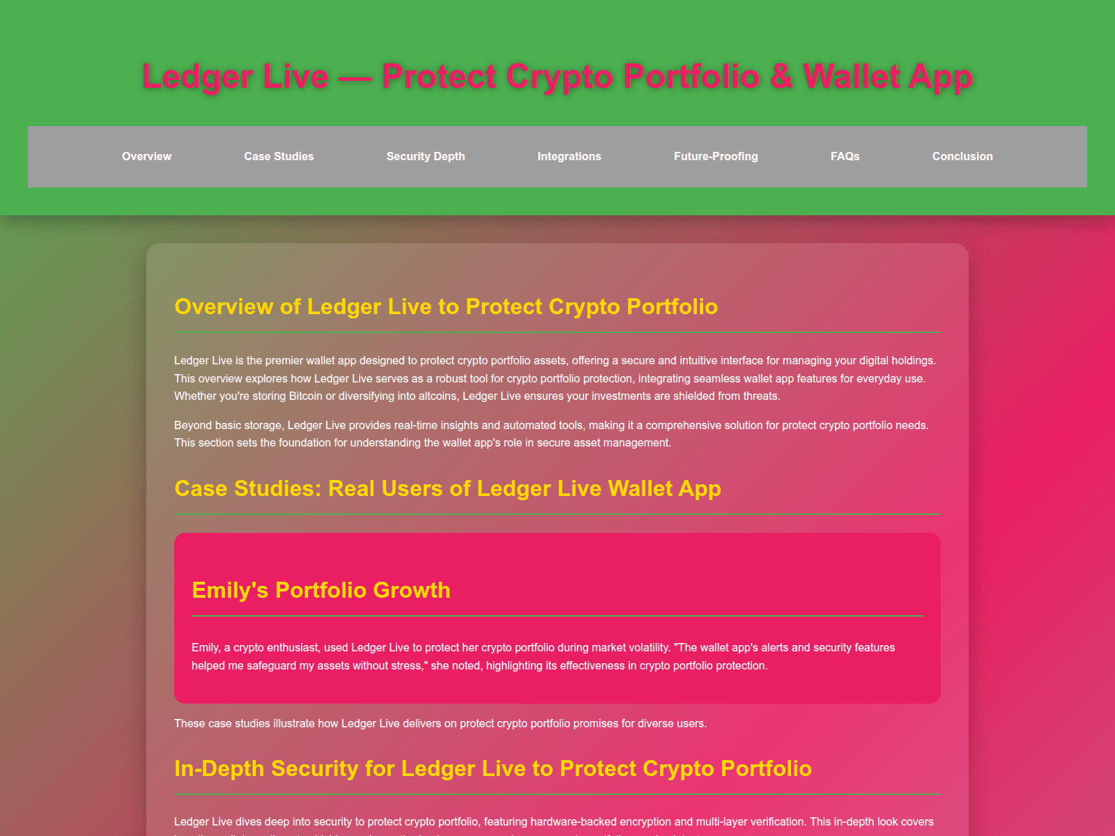 Screenshot of ledger-uss-live.pages.dev