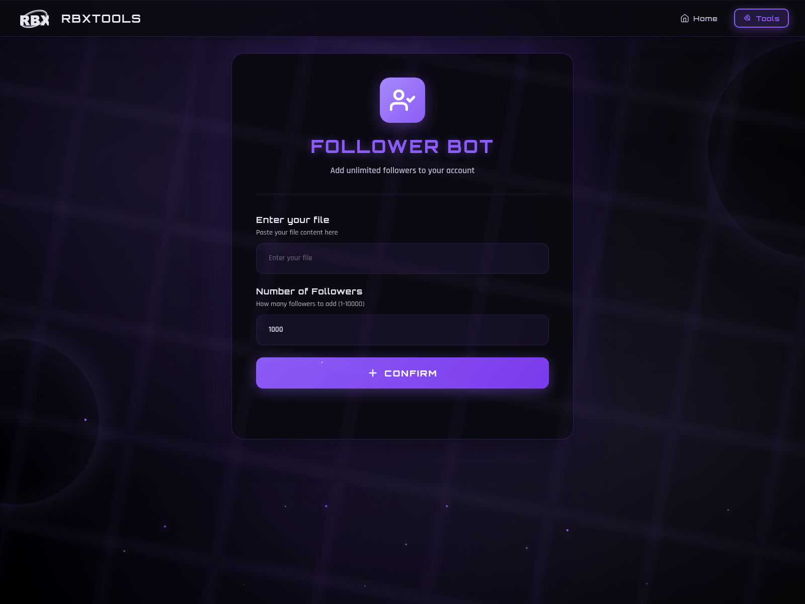 Screenshot of rbxtools.digital