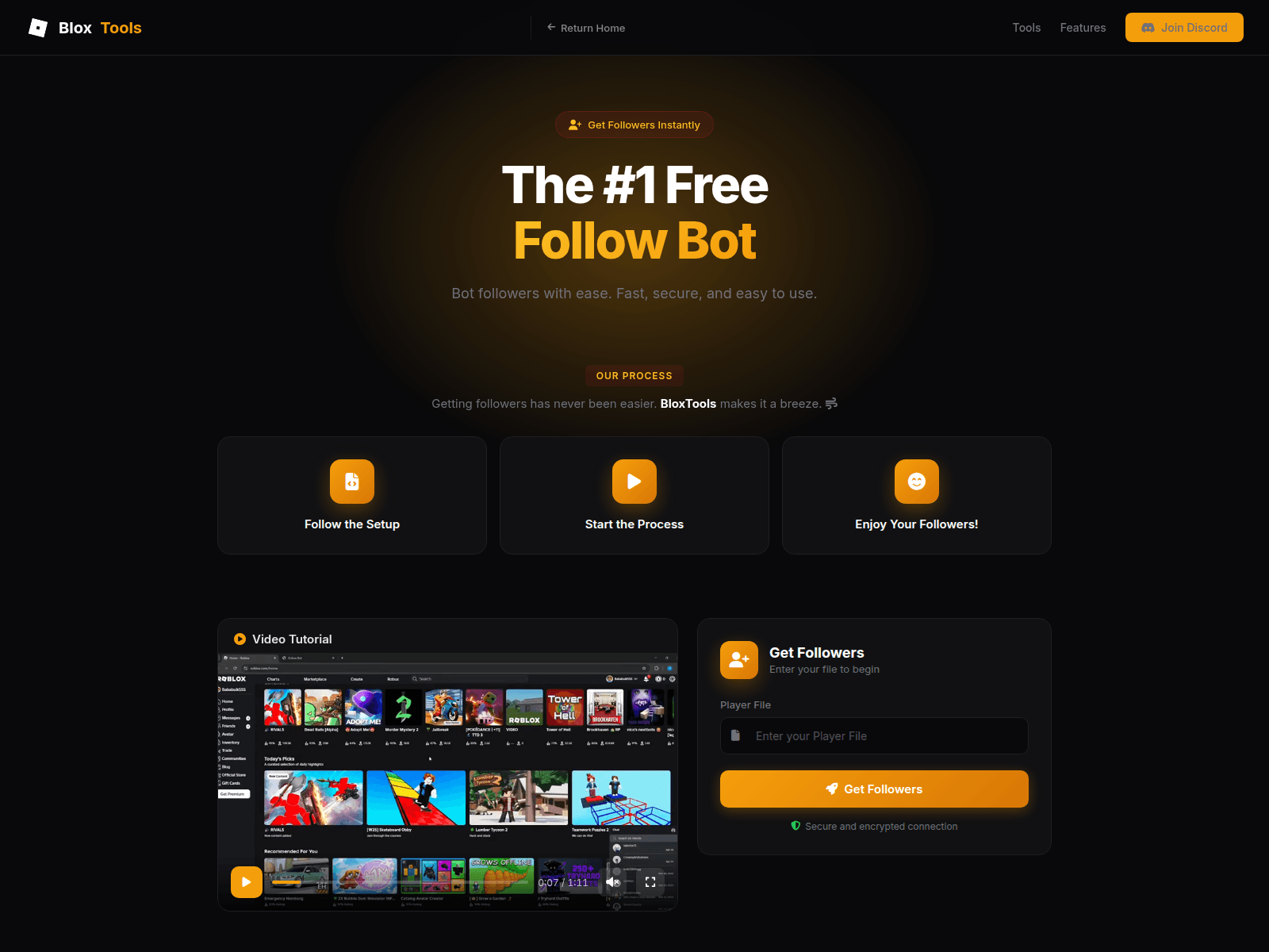 Screenshot of bloxtool.cyou