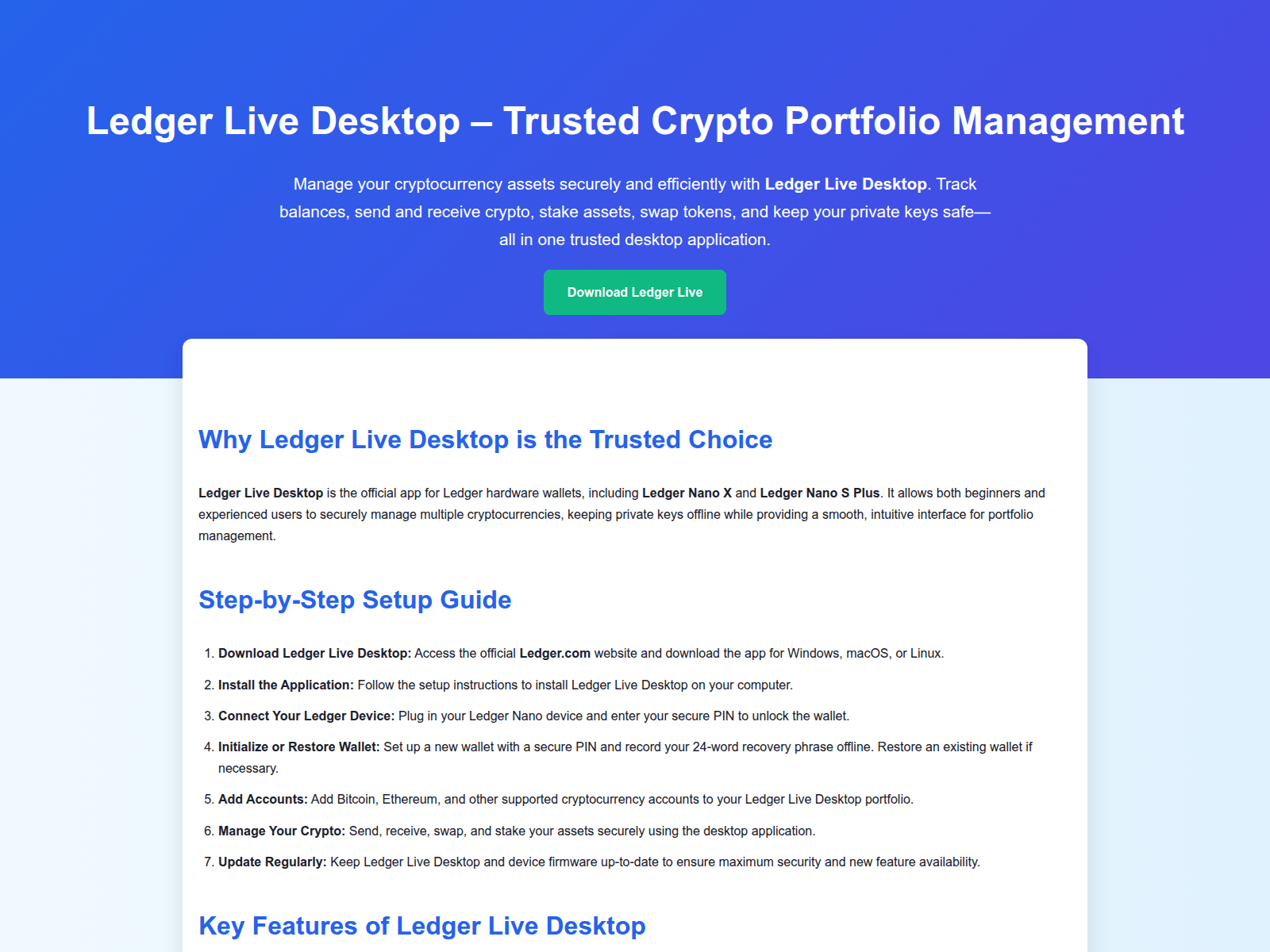 Screenshot of desktopp-ledgerlive.pages.dev