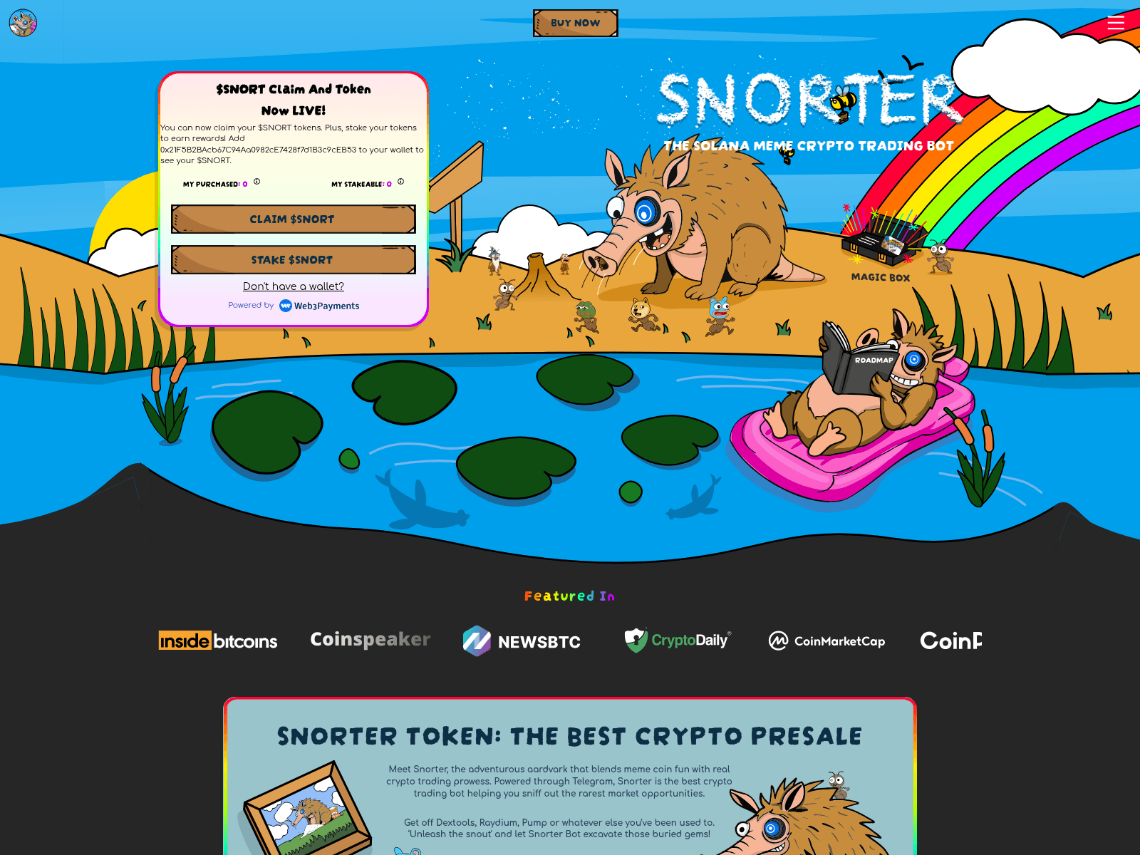 Screenshot of snortertolken.pro