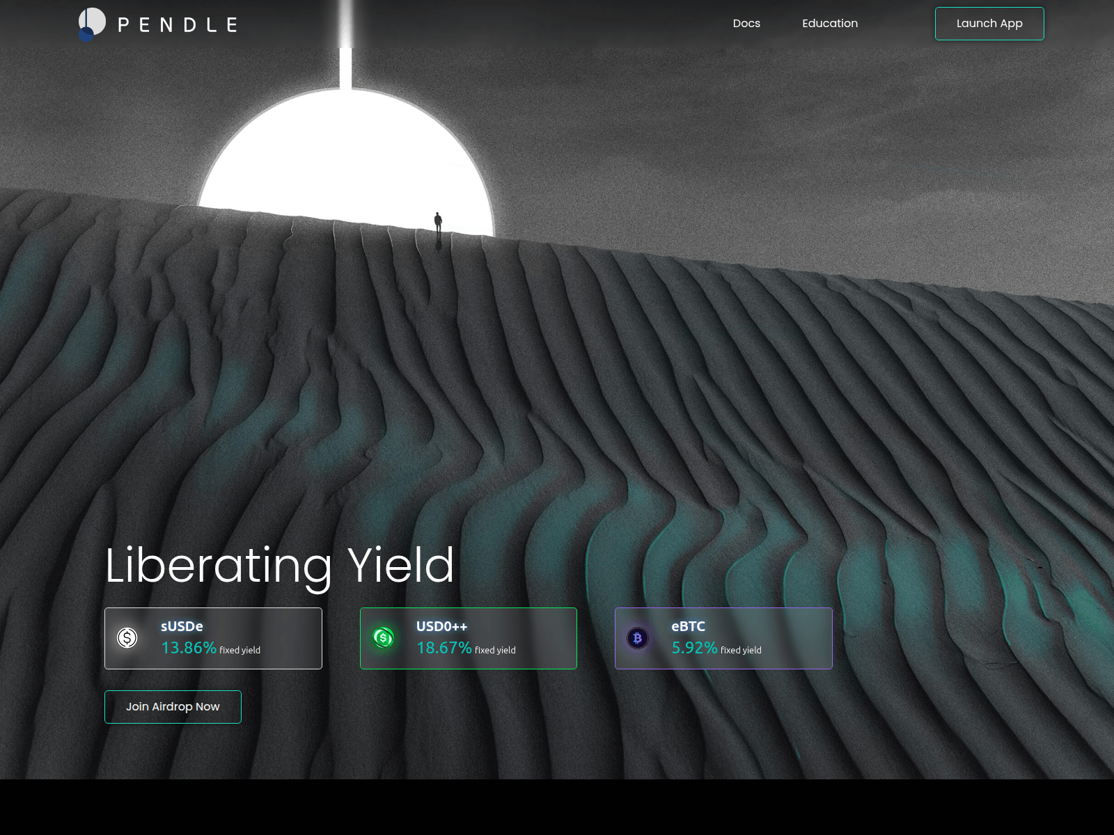 Screenshot of dsr-pendle.pages.dev