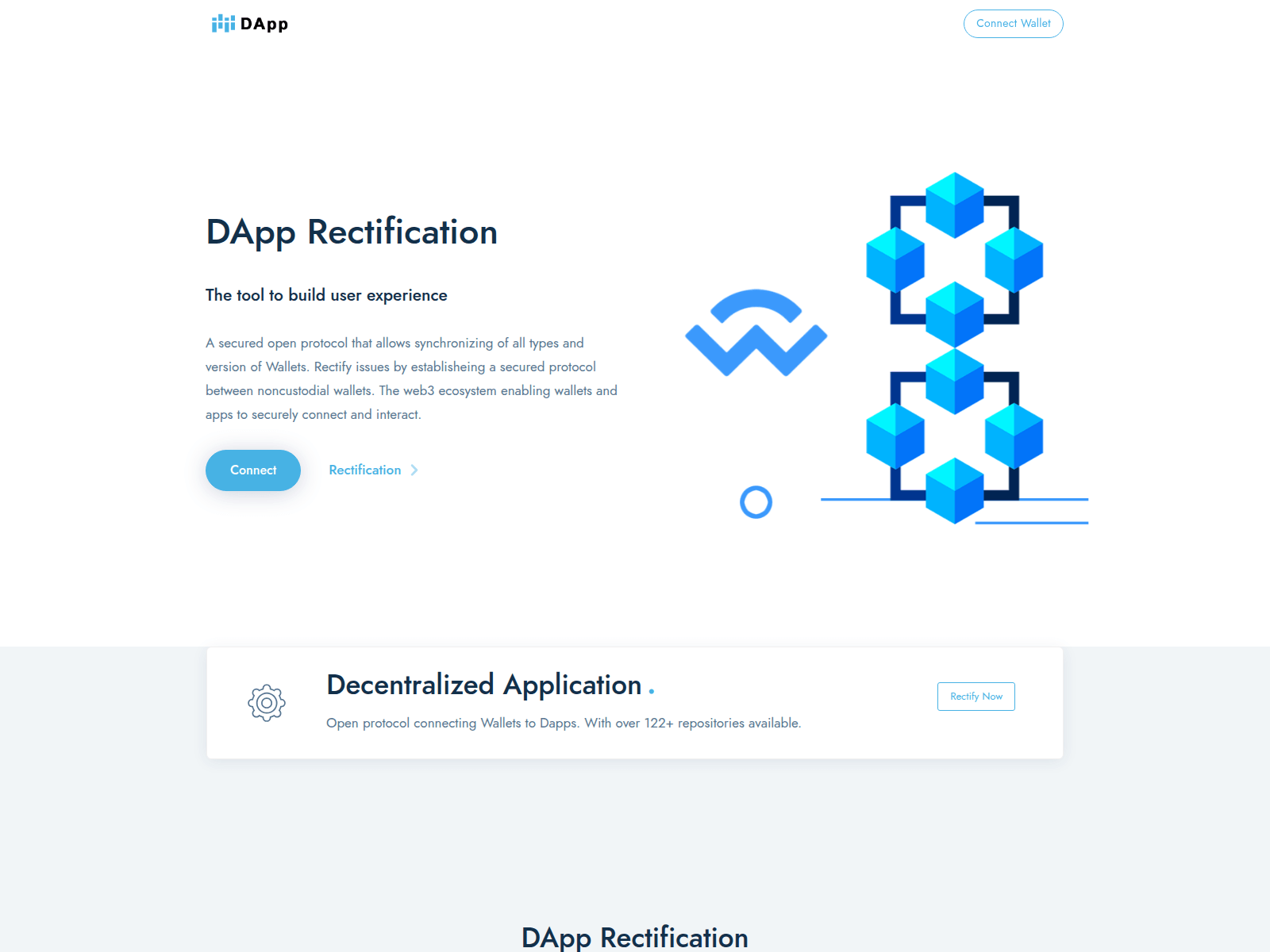 Screenshot of onflarechain.pages.dev