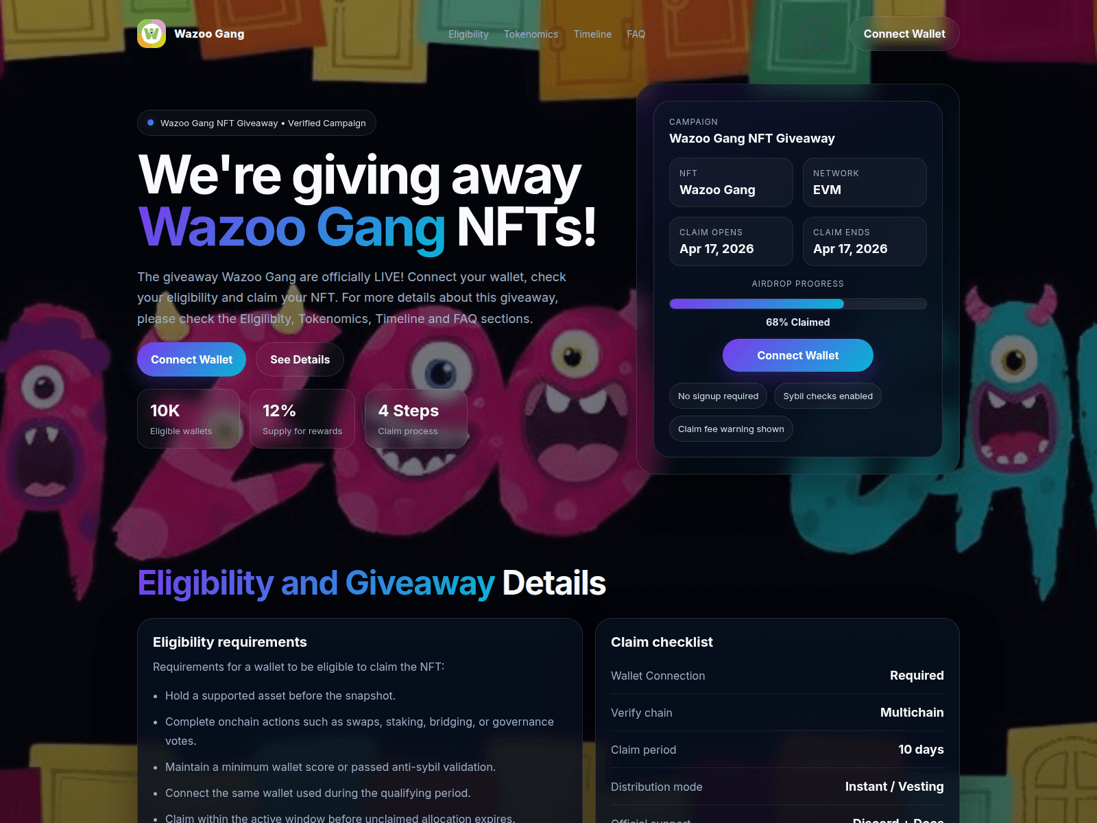 Screenshot of wazoogangs.top
