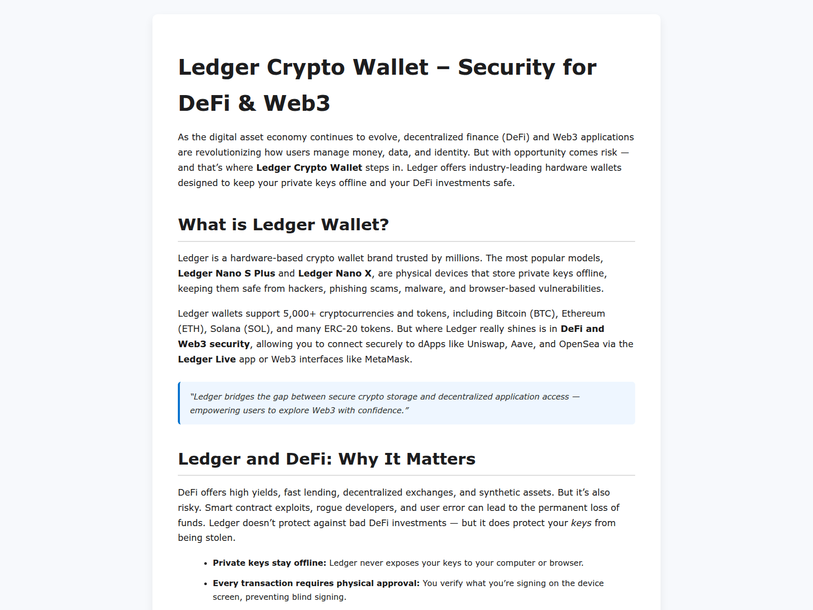 Screenshot of ledger--wallet--run.pages.dev