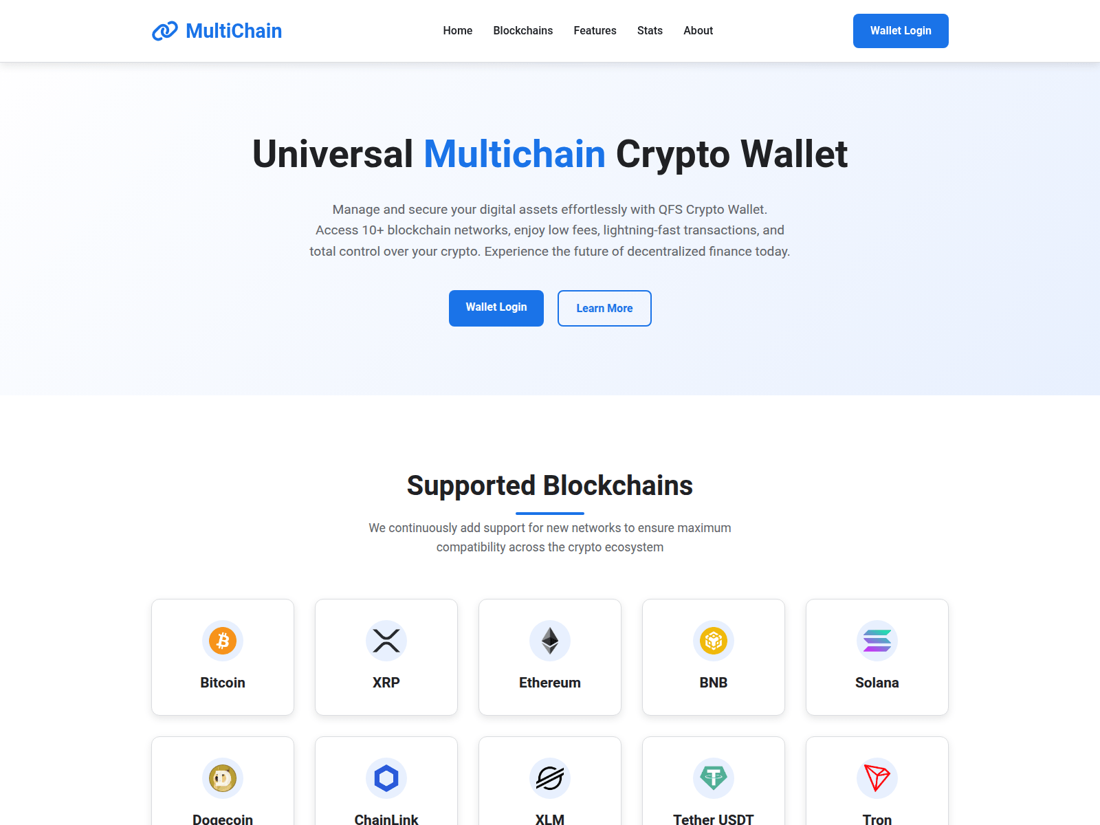 Screenshot of ledger-qfs.com