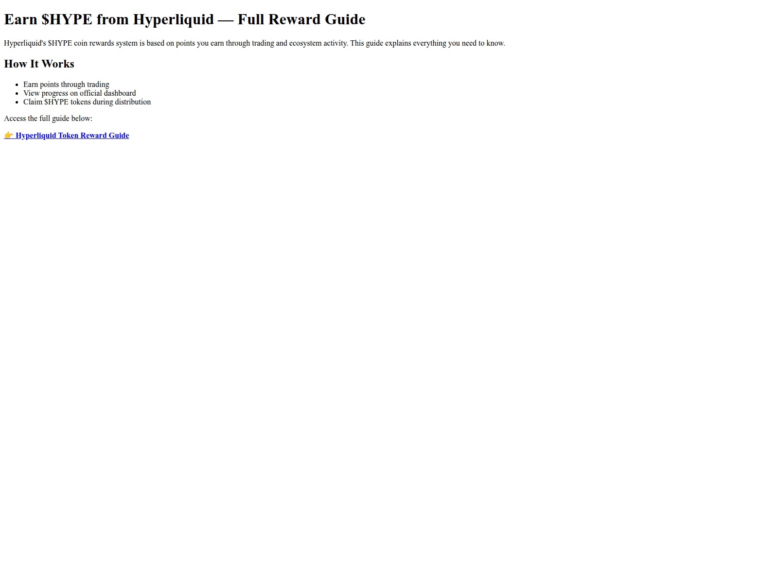 Screenshot of hyperliquid-hype-coin-rewards.pages.dev