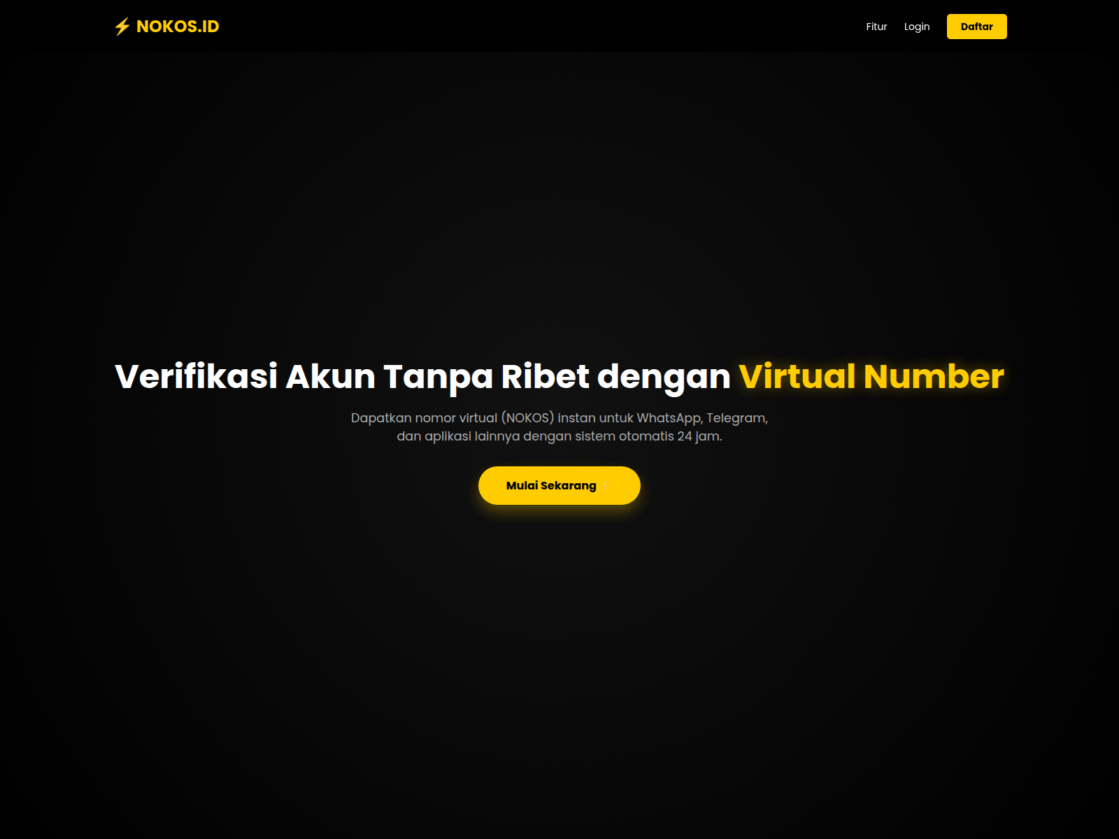 Screenshot of nokos.id