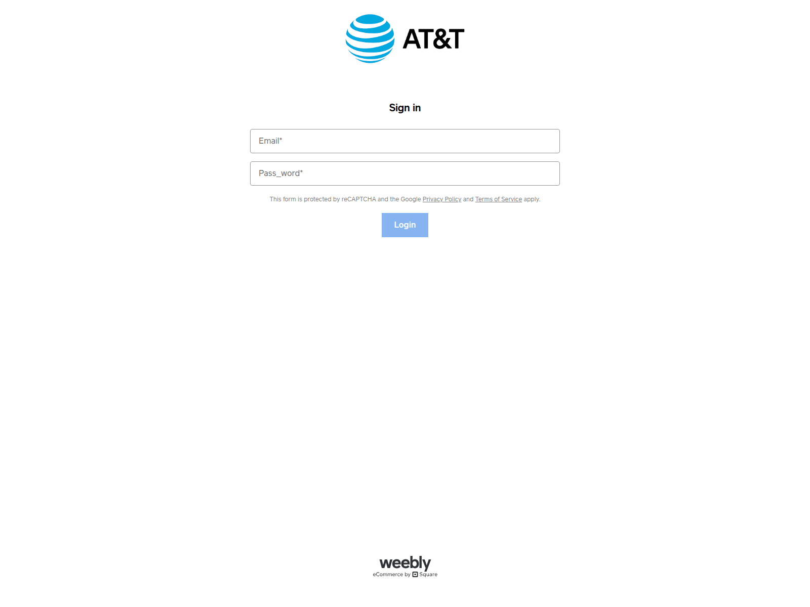Screenshot of mailattonline-00817450.weeblysite.com