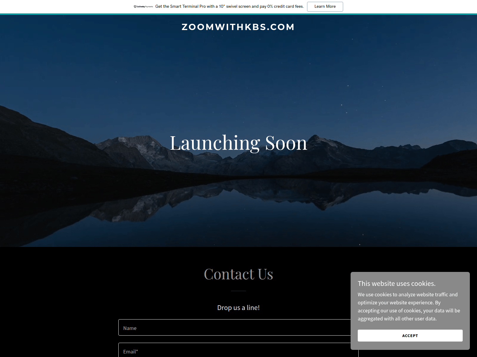Screenshot of zoomwithkbs.com