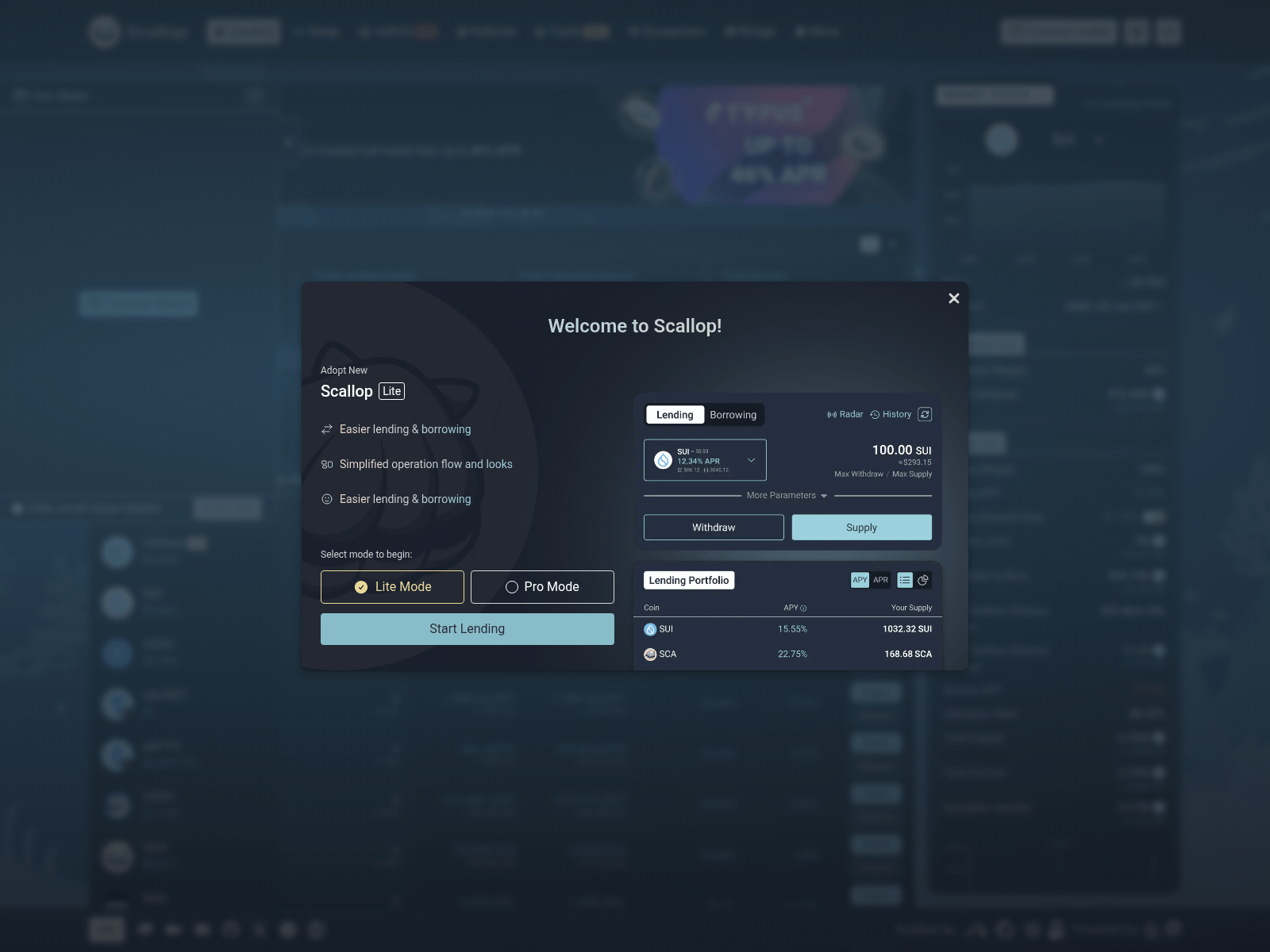 Screenshot of sui-scallop-dapp-git-codex-complete-swap-to-bd6850-scallop-team.vercel.app