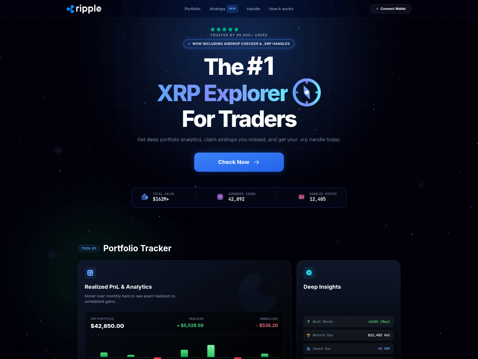 Screenshot of xrp-range.top