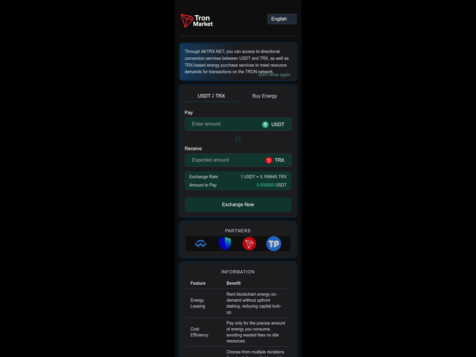 Screenshot of aktrx.net