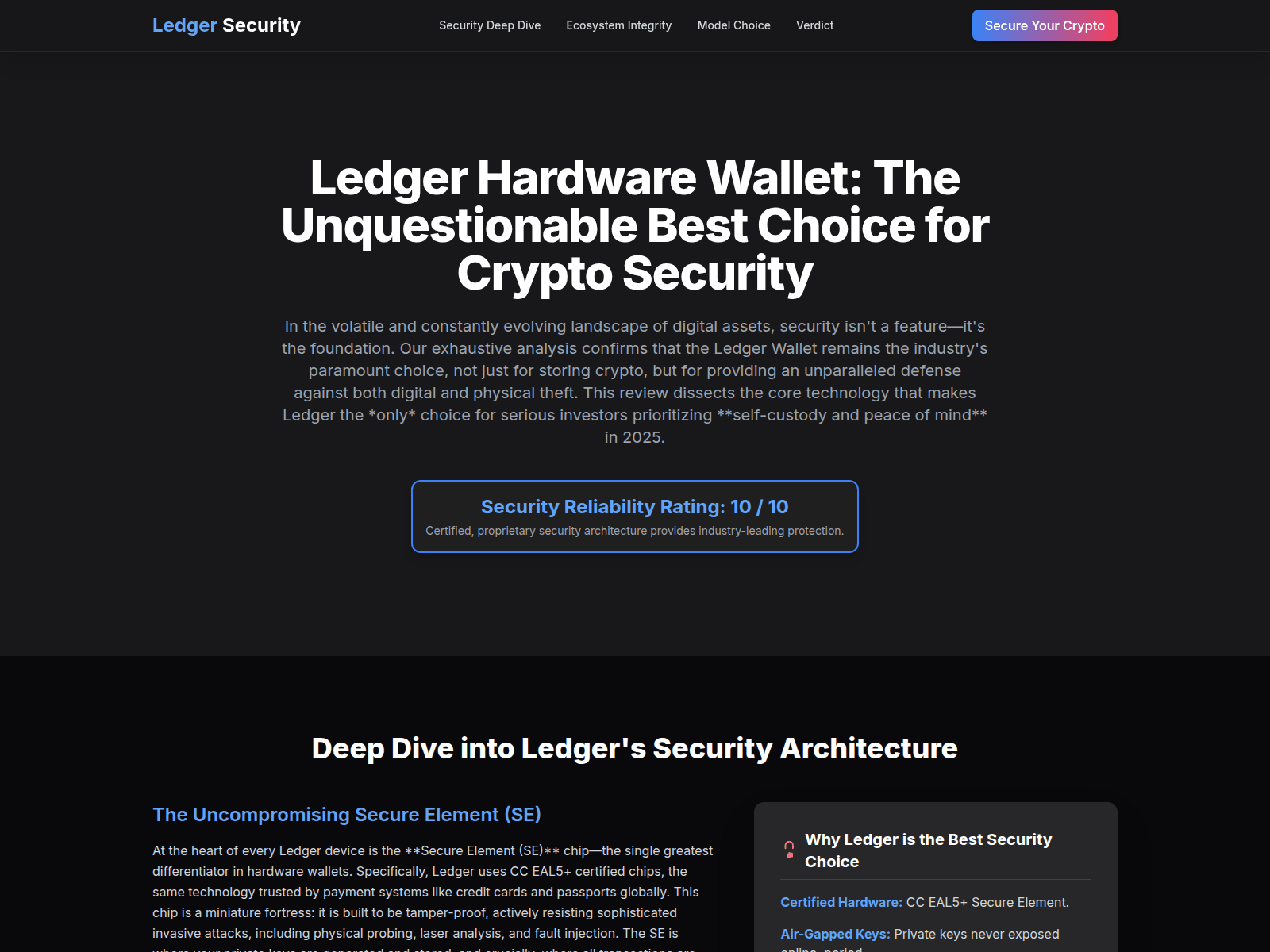 Screenshot of wallet-hrdware-ledge.pages.dev