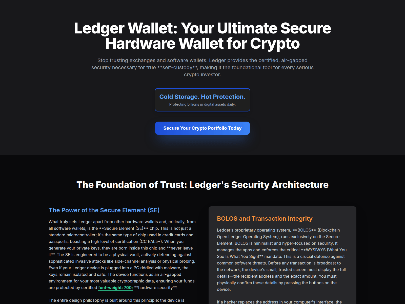 Screenshot of wallet-ledgeer.pages.dev
