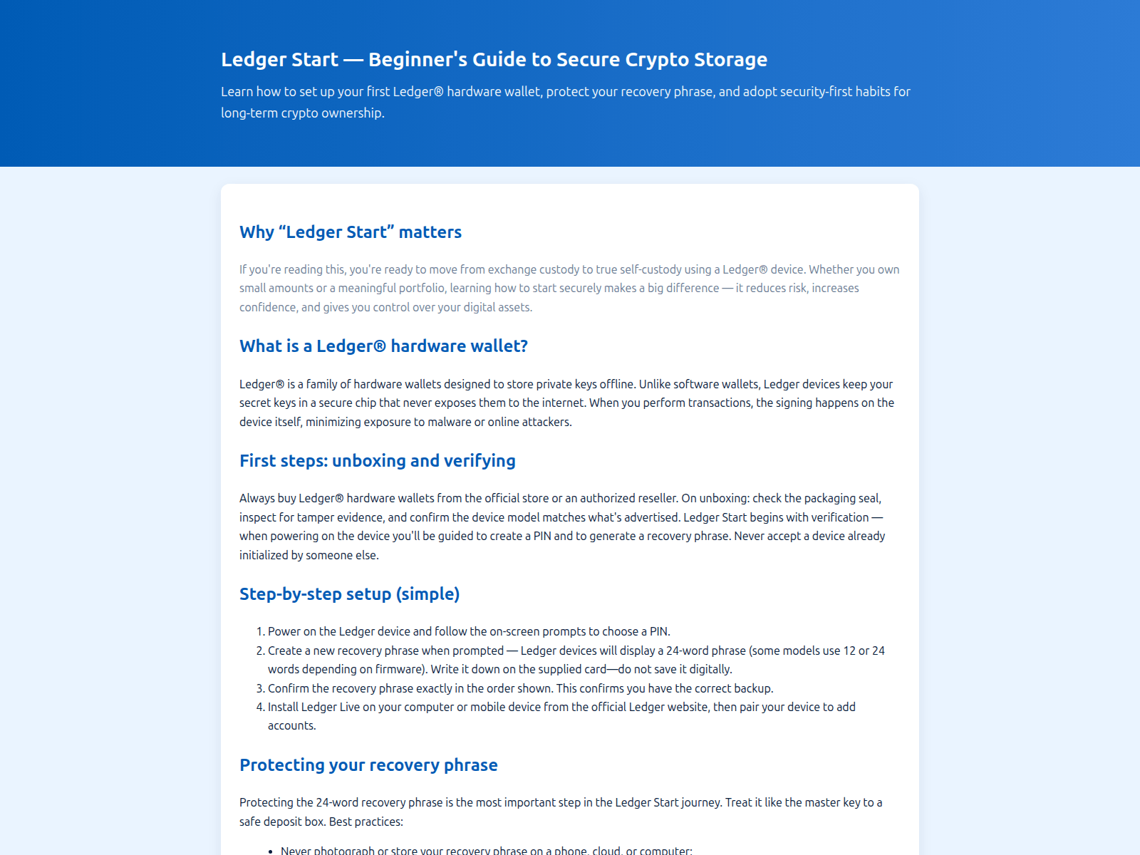 Screenshot of ledger-strt-nav.pages.dev