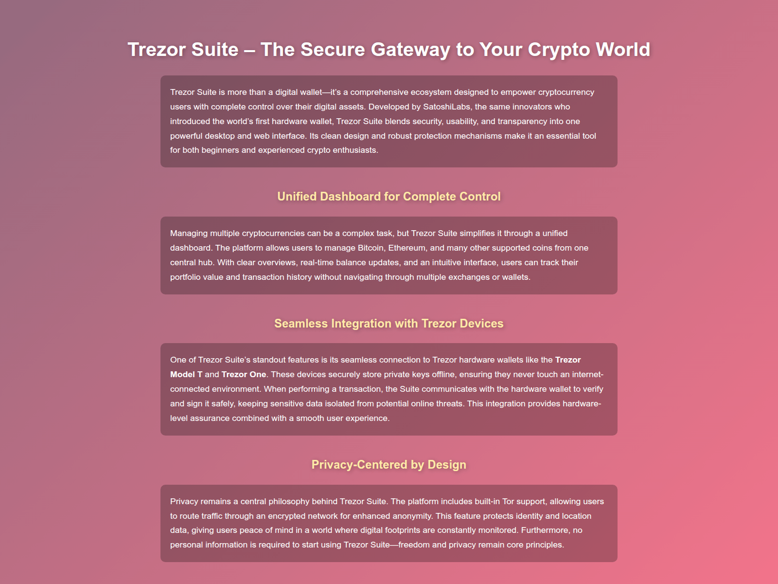 Screenshot of wel-suite-trez-app.pages.dev