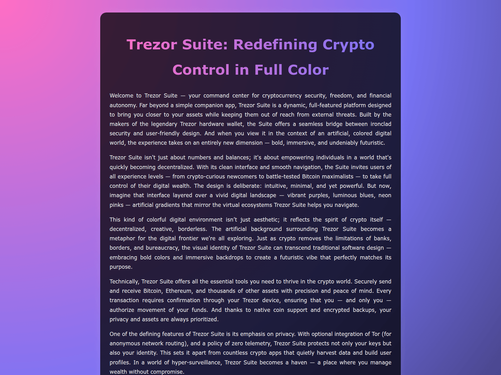 Screenshot of treazor-suite-en.pages.dev
