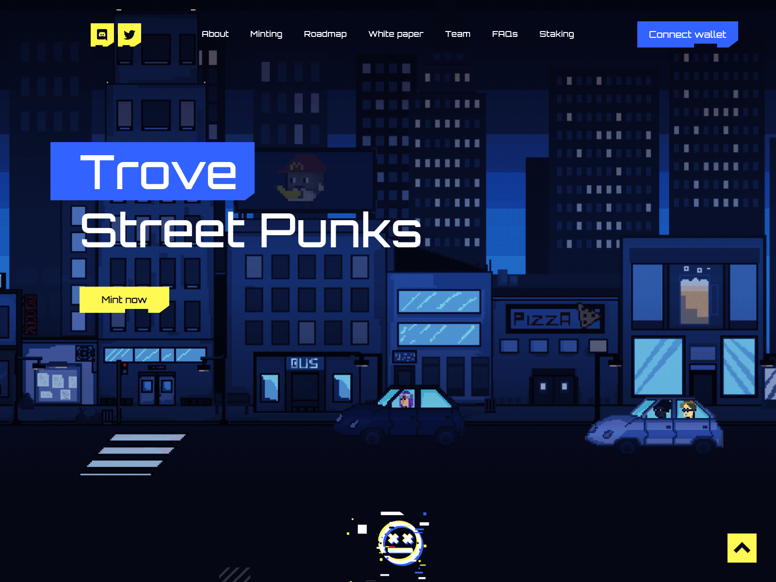 Screenshot of trovestreetpunks-frontend.pages.dev