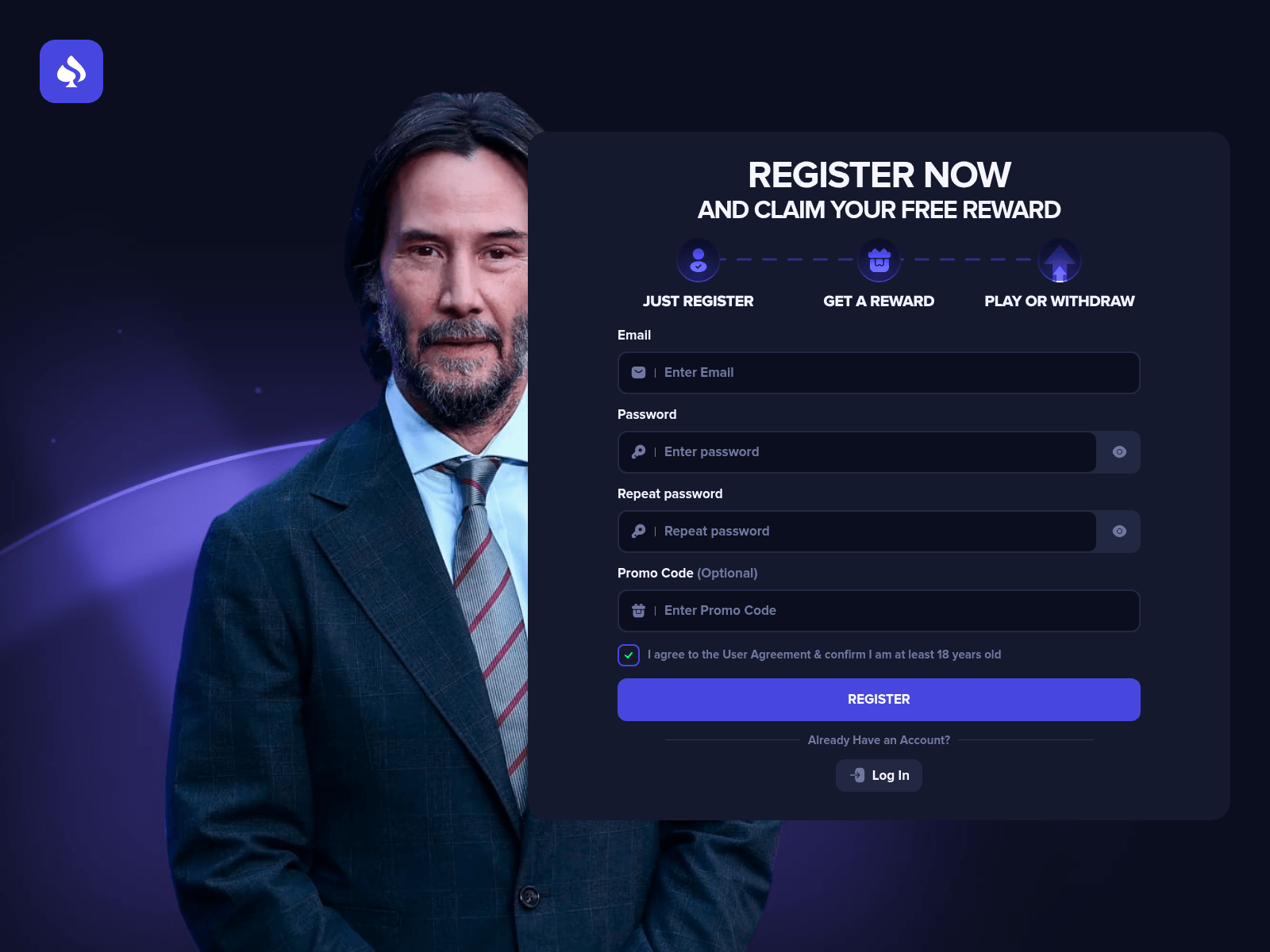 Screenshot of jackraplay.com