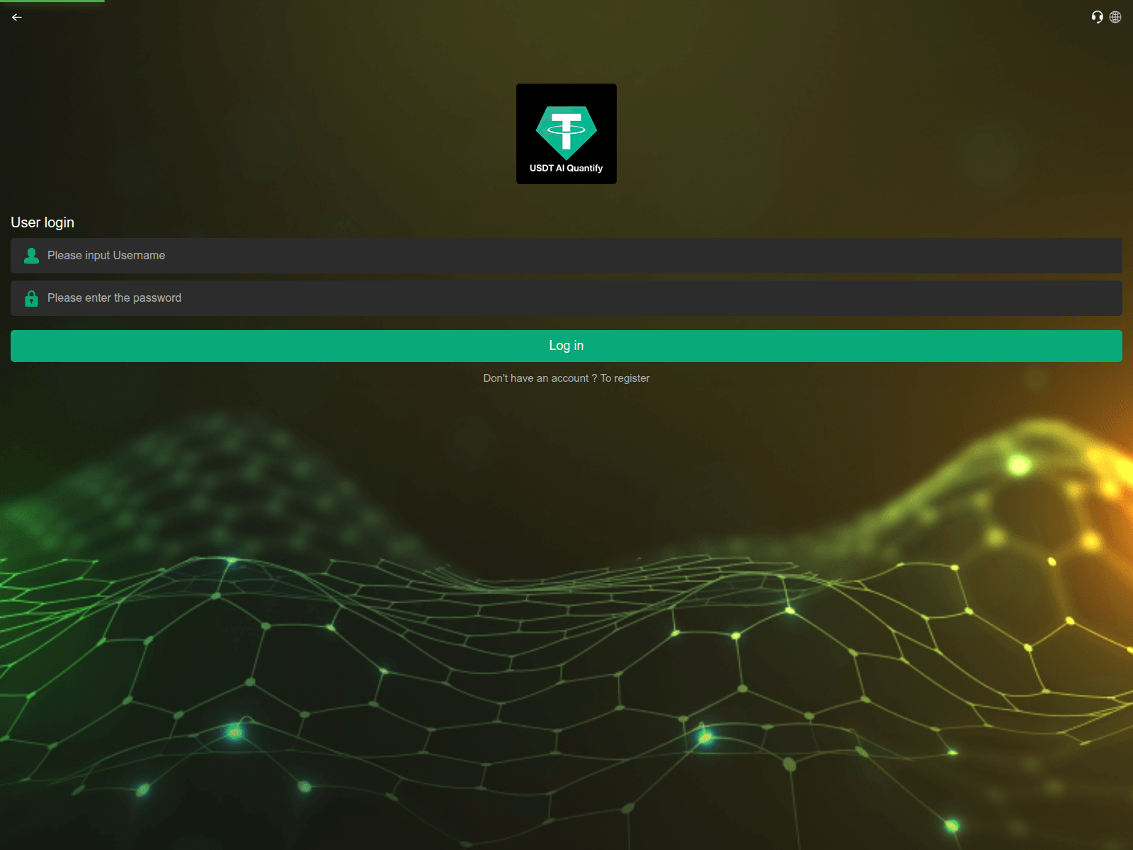 Screenshot of aidrivenquant.xyz
