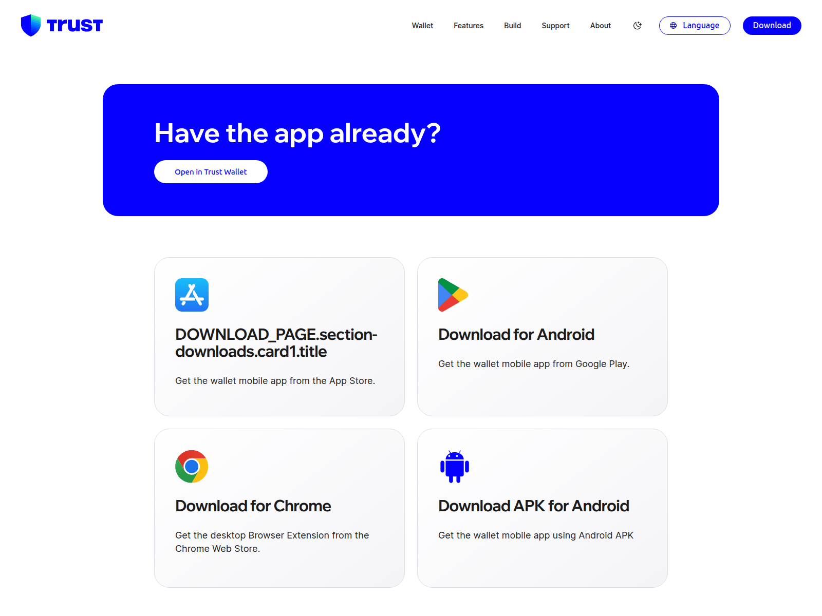 Screenshot of send-usdt-crypto-trust-wallet.com